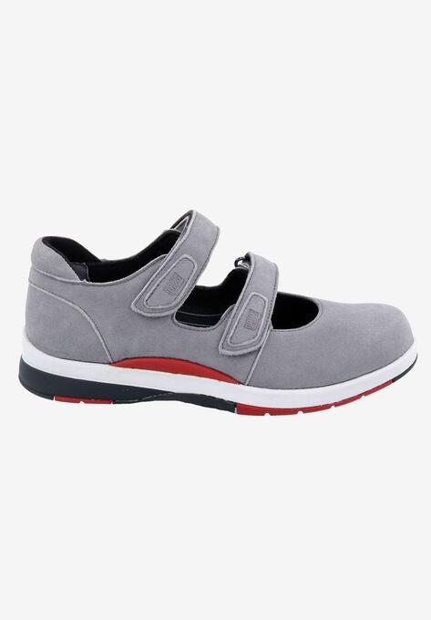 Drew Discovery Flats, DARK GREY LEATHER, hi-res image number null