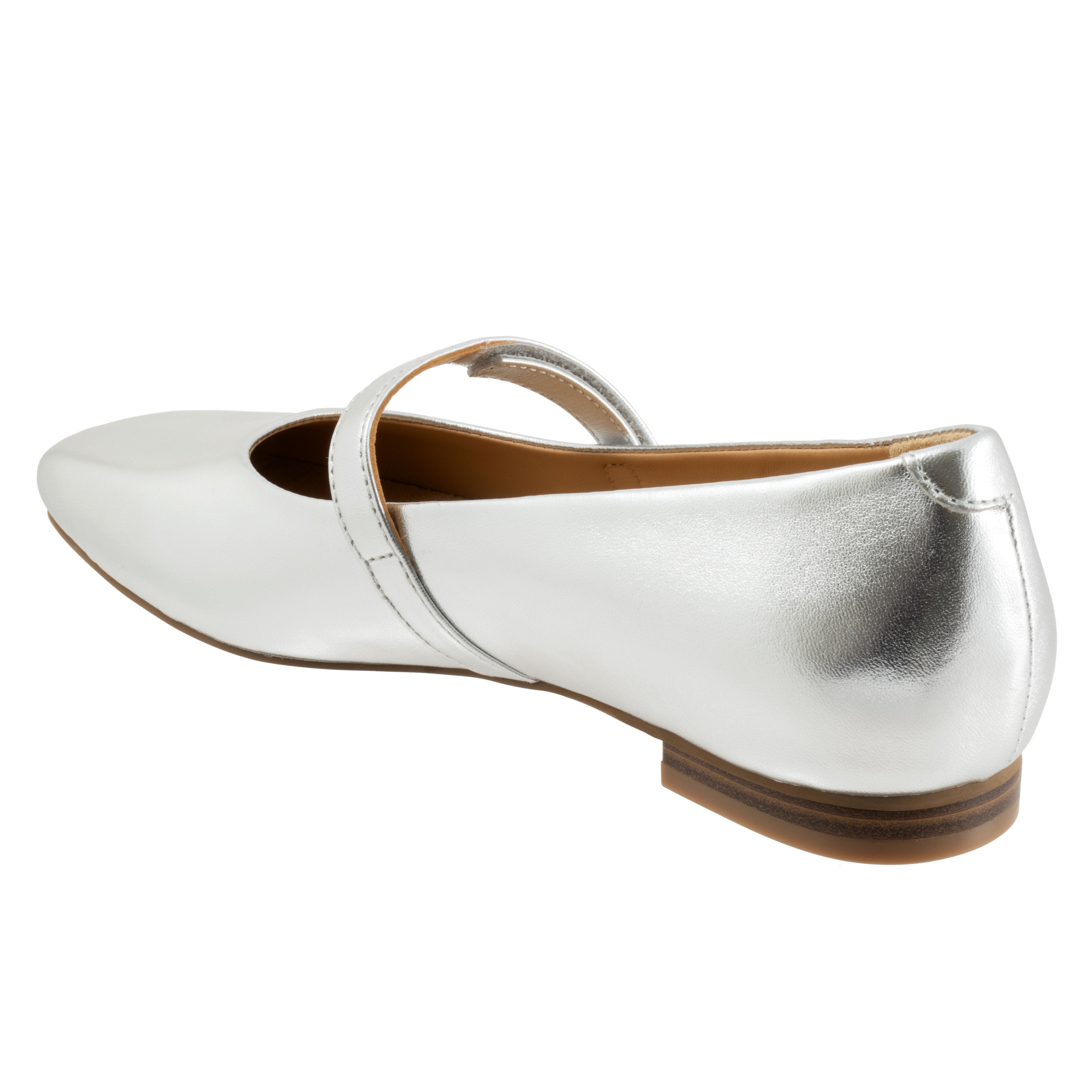 Hazel Flat, SILVER, on-hover image number 1