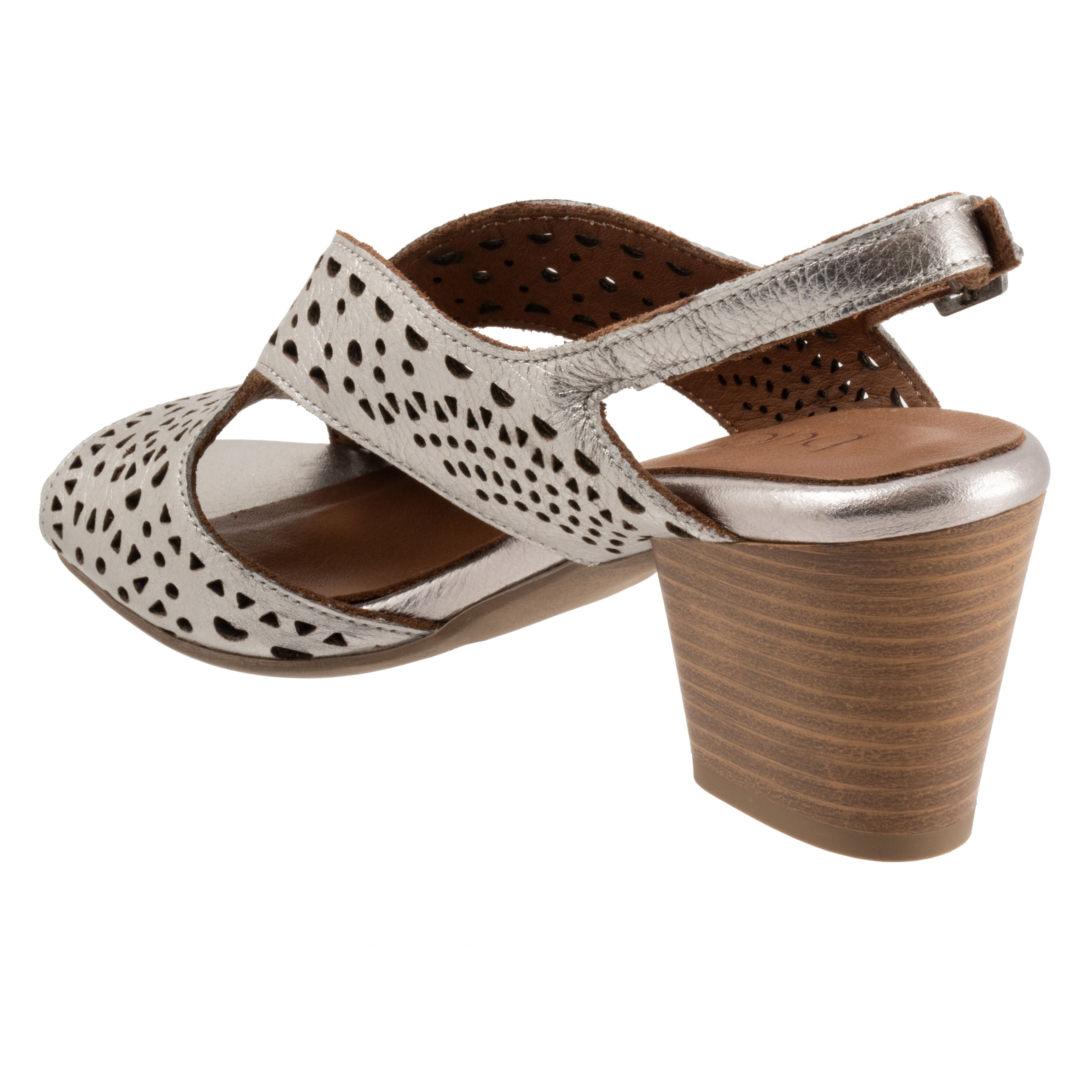 Caroline Sandal, DARK SILVER, on-hover image number 1