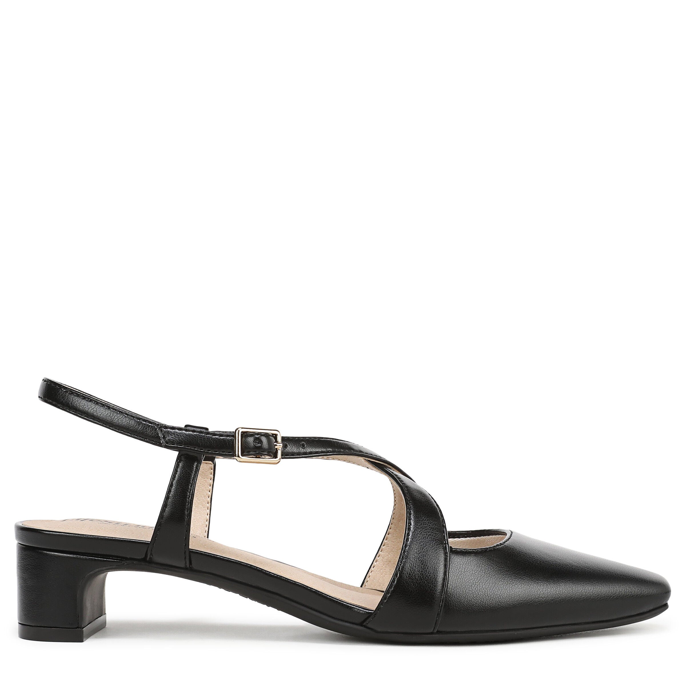 Lavina Slingback Pump, BLACK, alternate image number 3