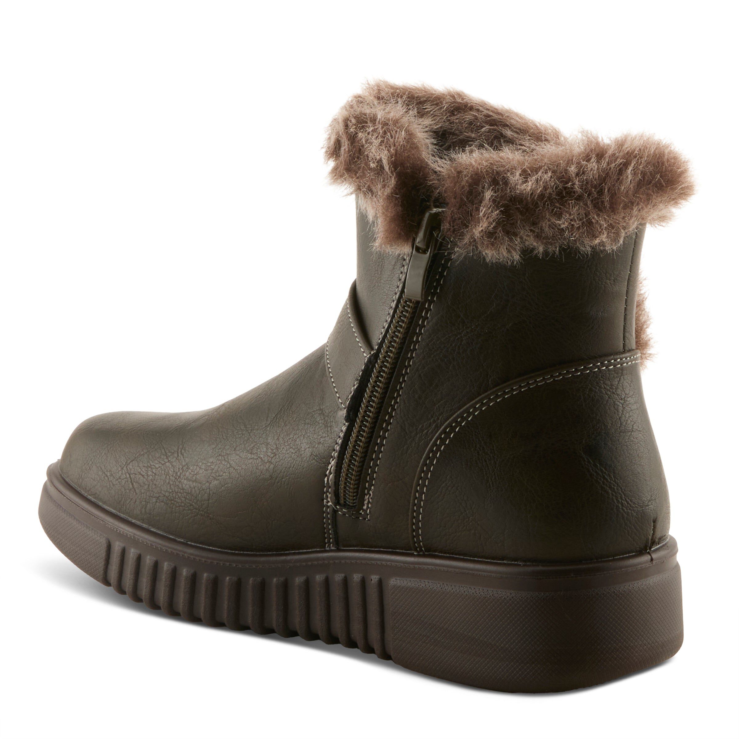 Camdria Booties, OLIVE GREEN, alternate image number 6