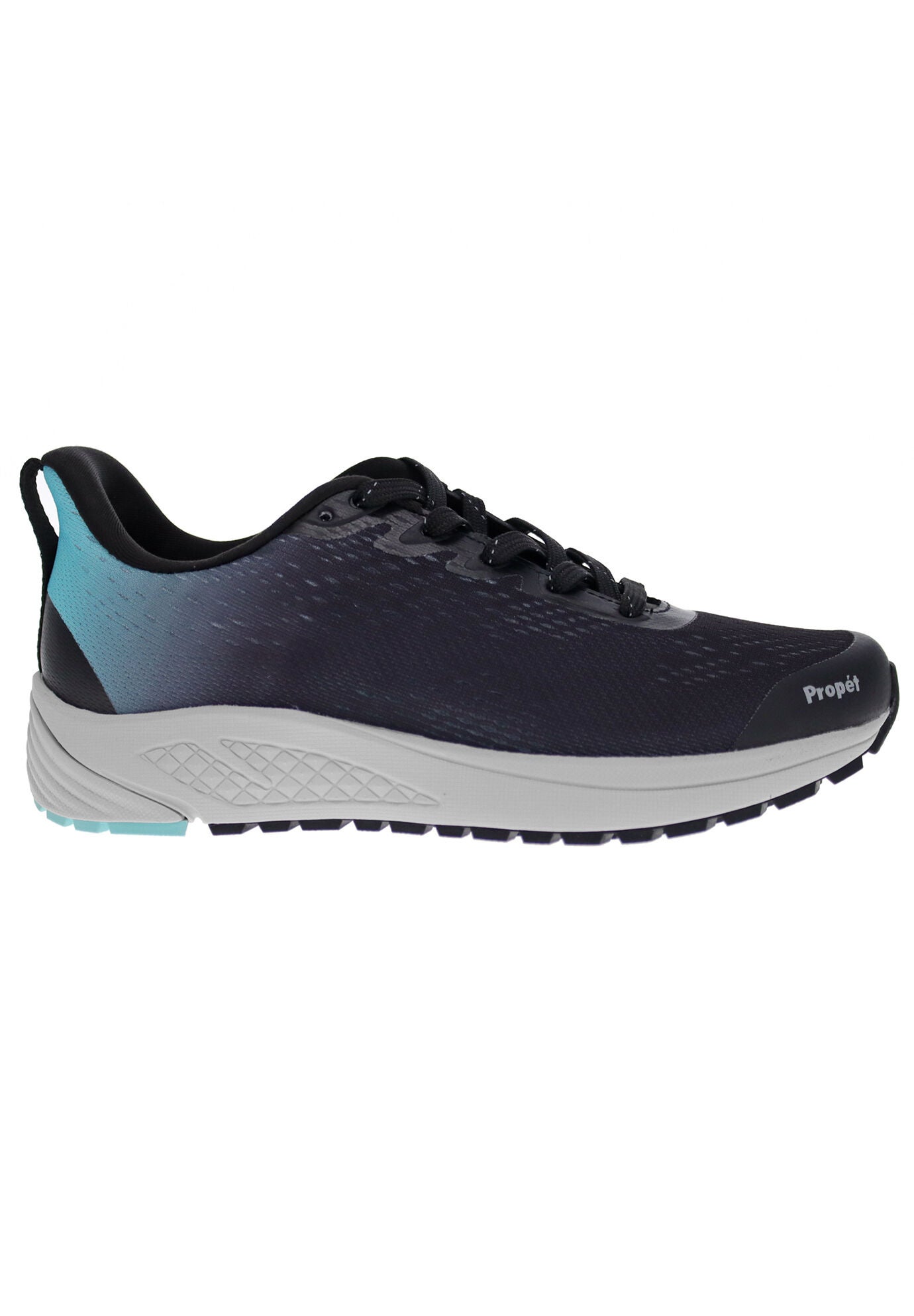 One Evolve Sneaker, BLACK AQUA, alternate image number 4