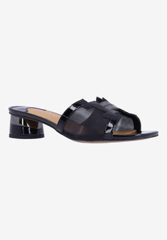 Square Toe Block Heel Sandals