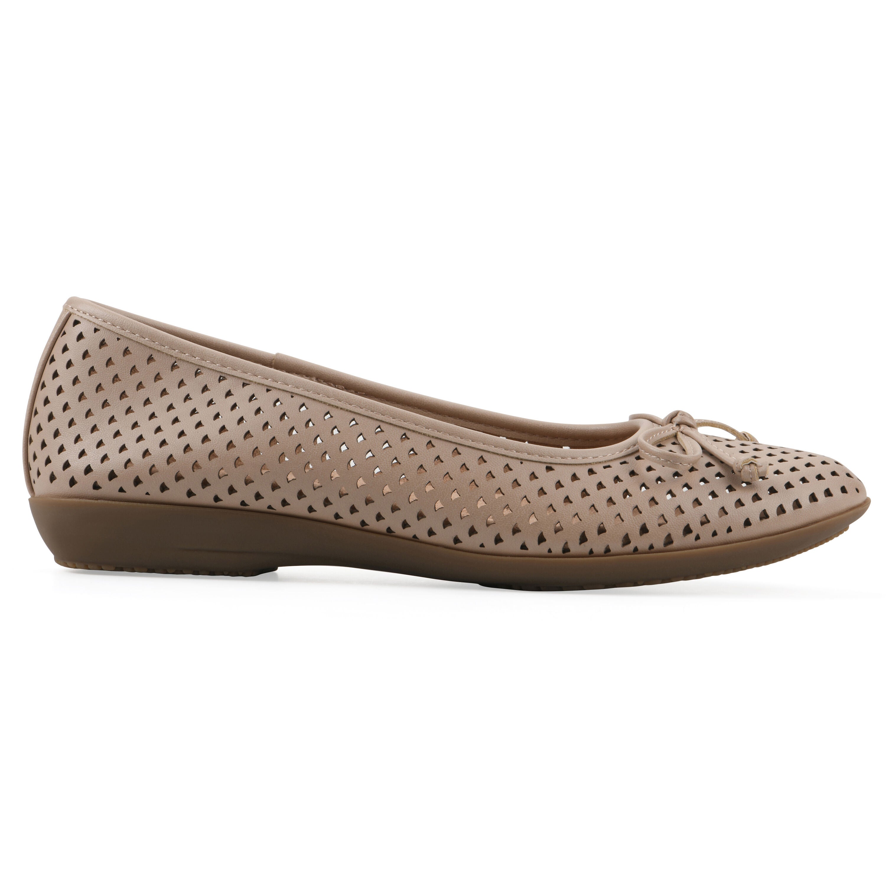 Carris Ballet Flat, NATURAL SMOOTH, alternate image number 2