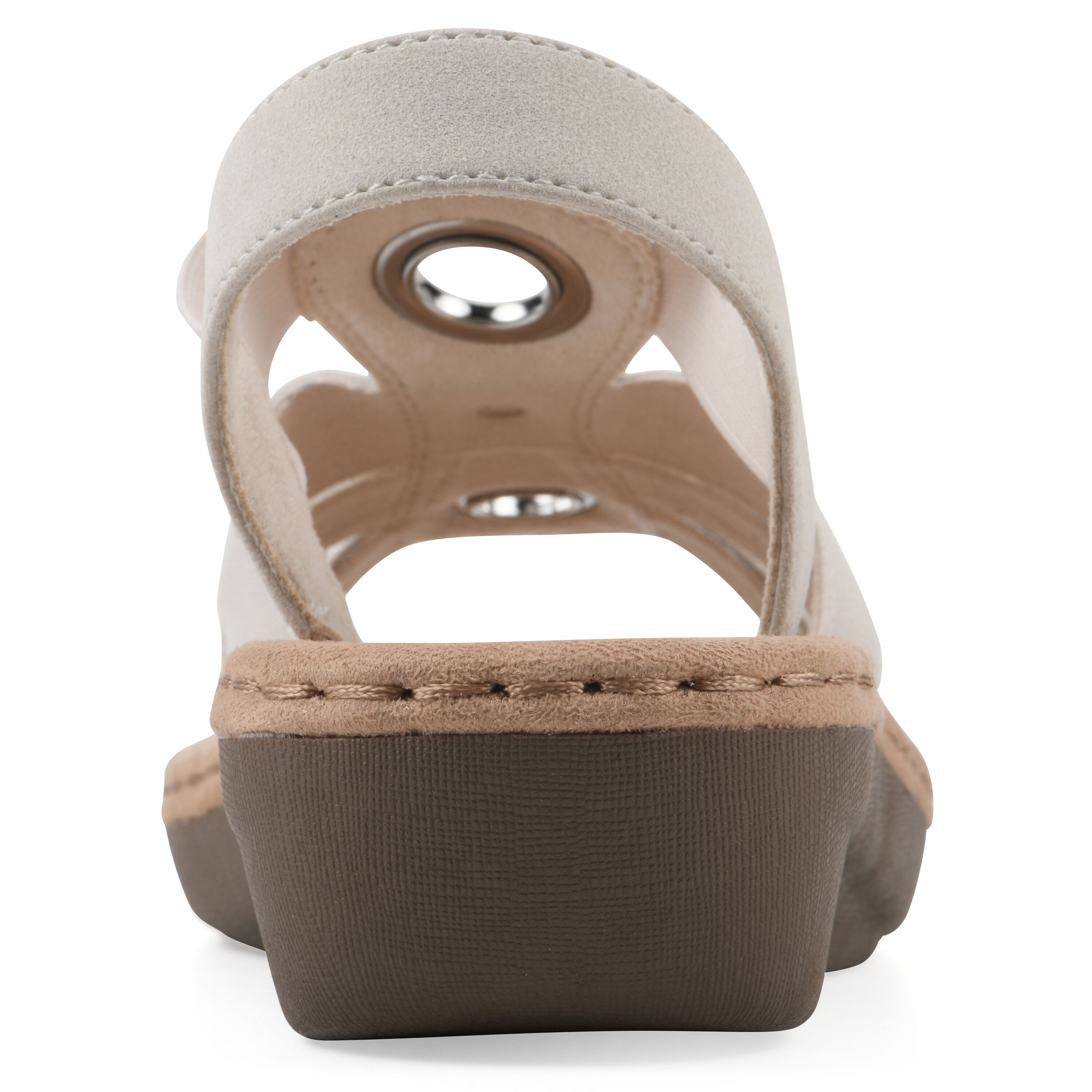 Casimir Mini Wedge Sandal, WHITE SMOOTH, on-hover image number 1