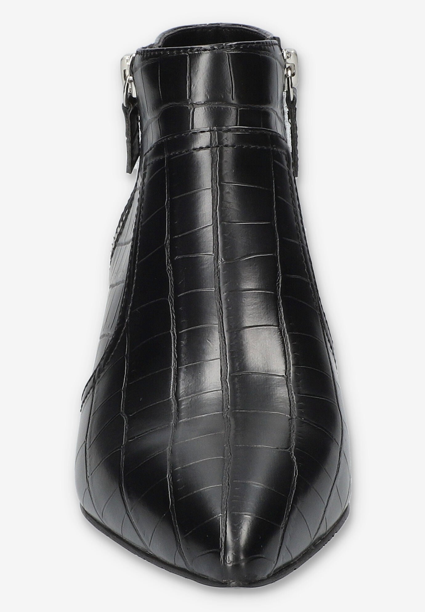 Annalee Dress Ankle Boot, BLACK CROCO, alternate image number 3