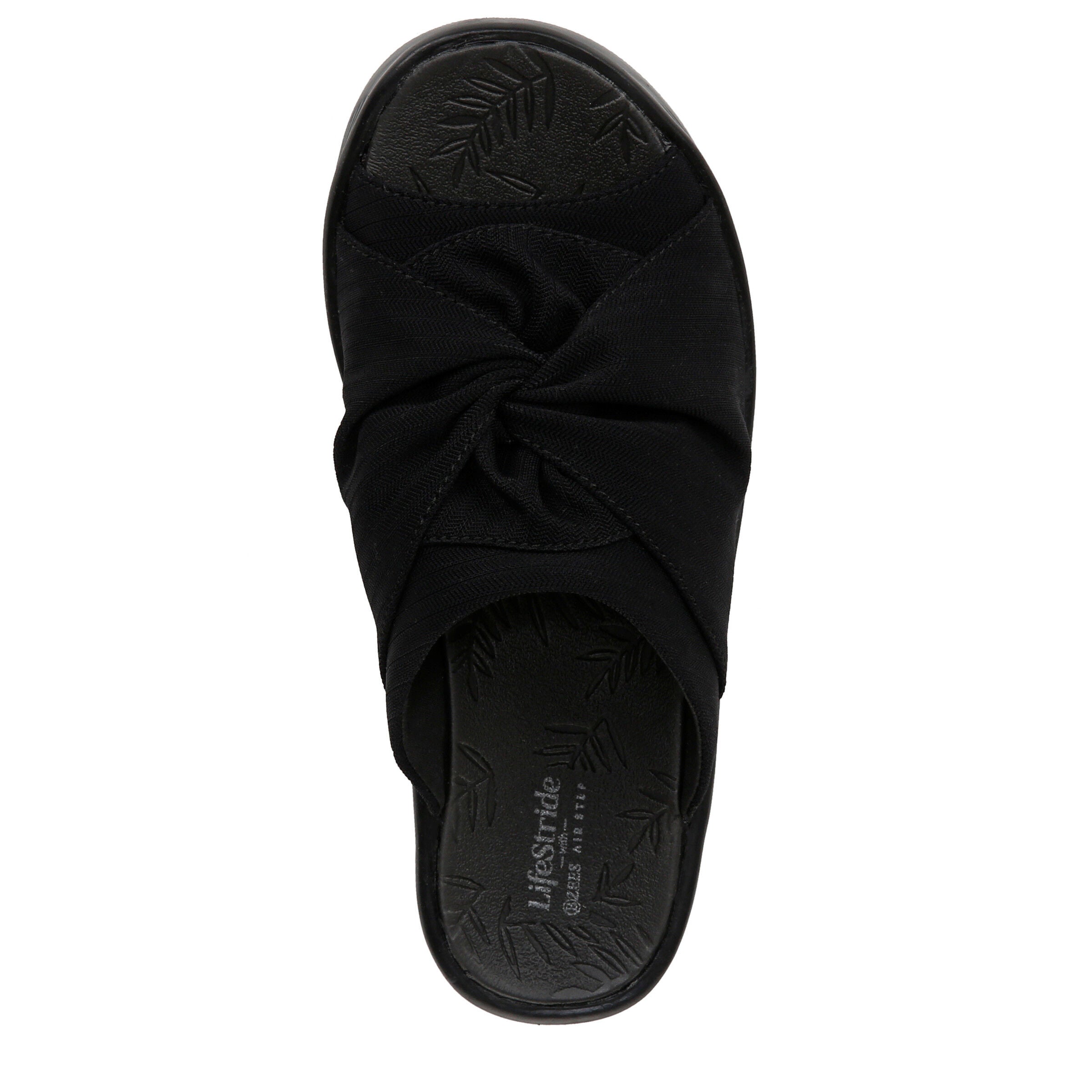 Smile 3 Sandal, BLACK STRETCH, alternate image number 6