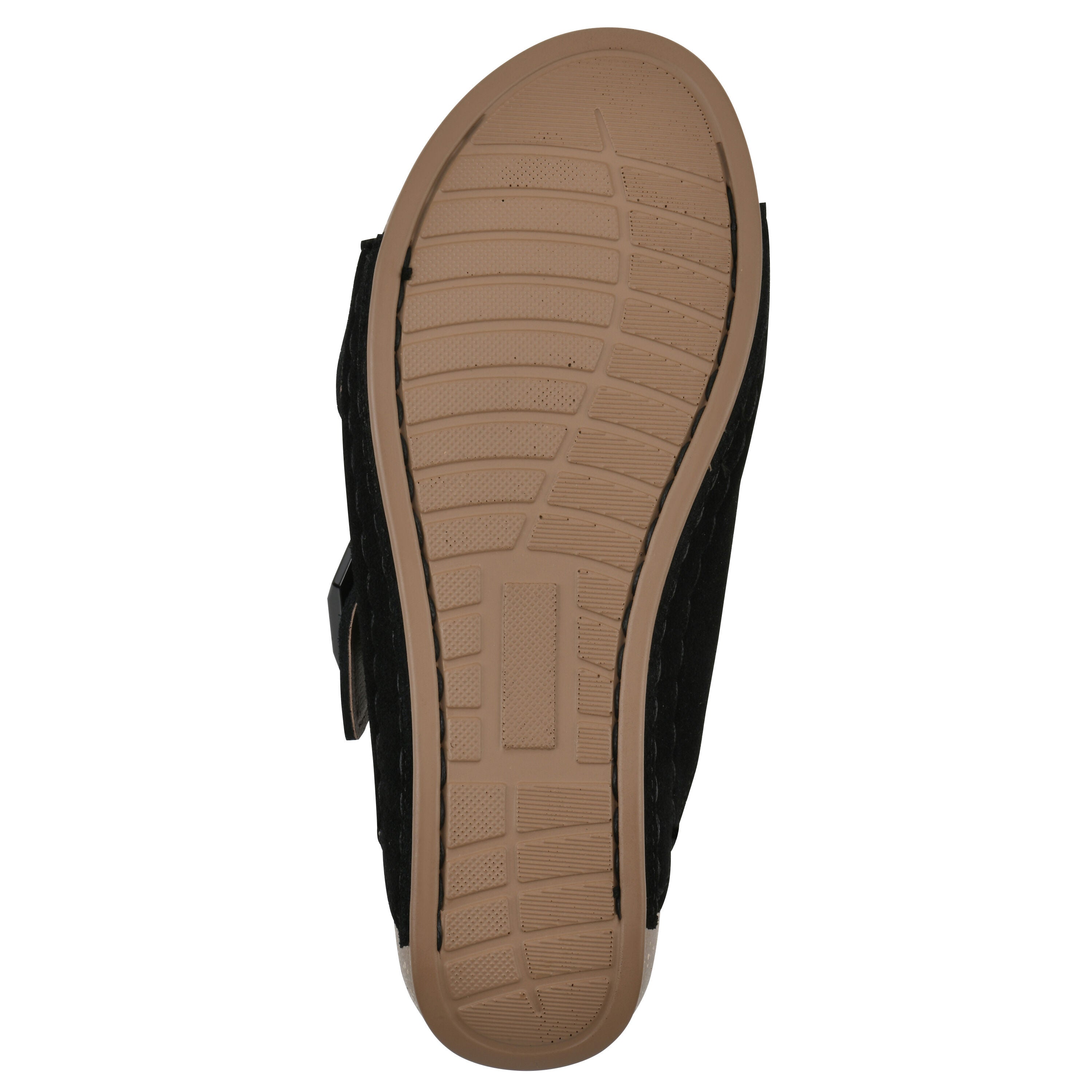 Fearful Slip On Wedge, BLACK SUEDE, alternate image number 5