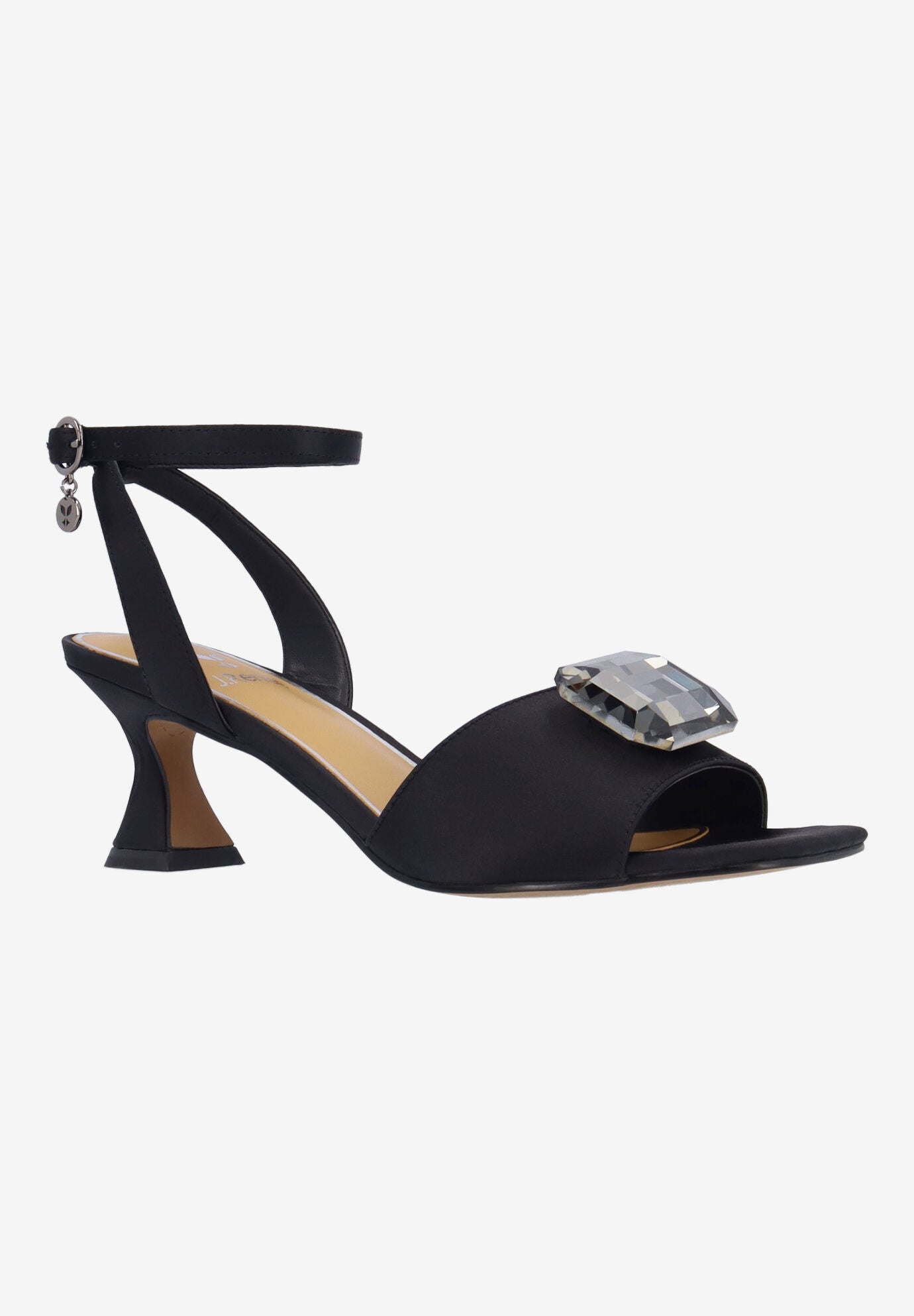 Nickee Ankle Strap Sandal, BLACK, hi-res image number 0