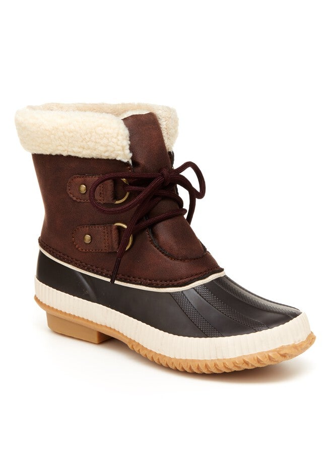 Cleveland- Waterproof Booties , BROWN, hi-res image number null