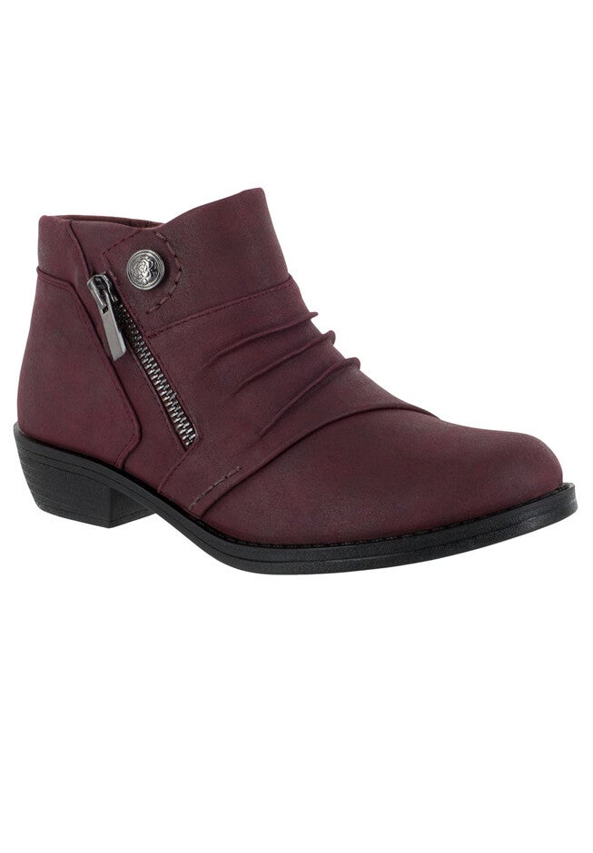 Sable Booties   , BURGUNDY, hi-res image number 0