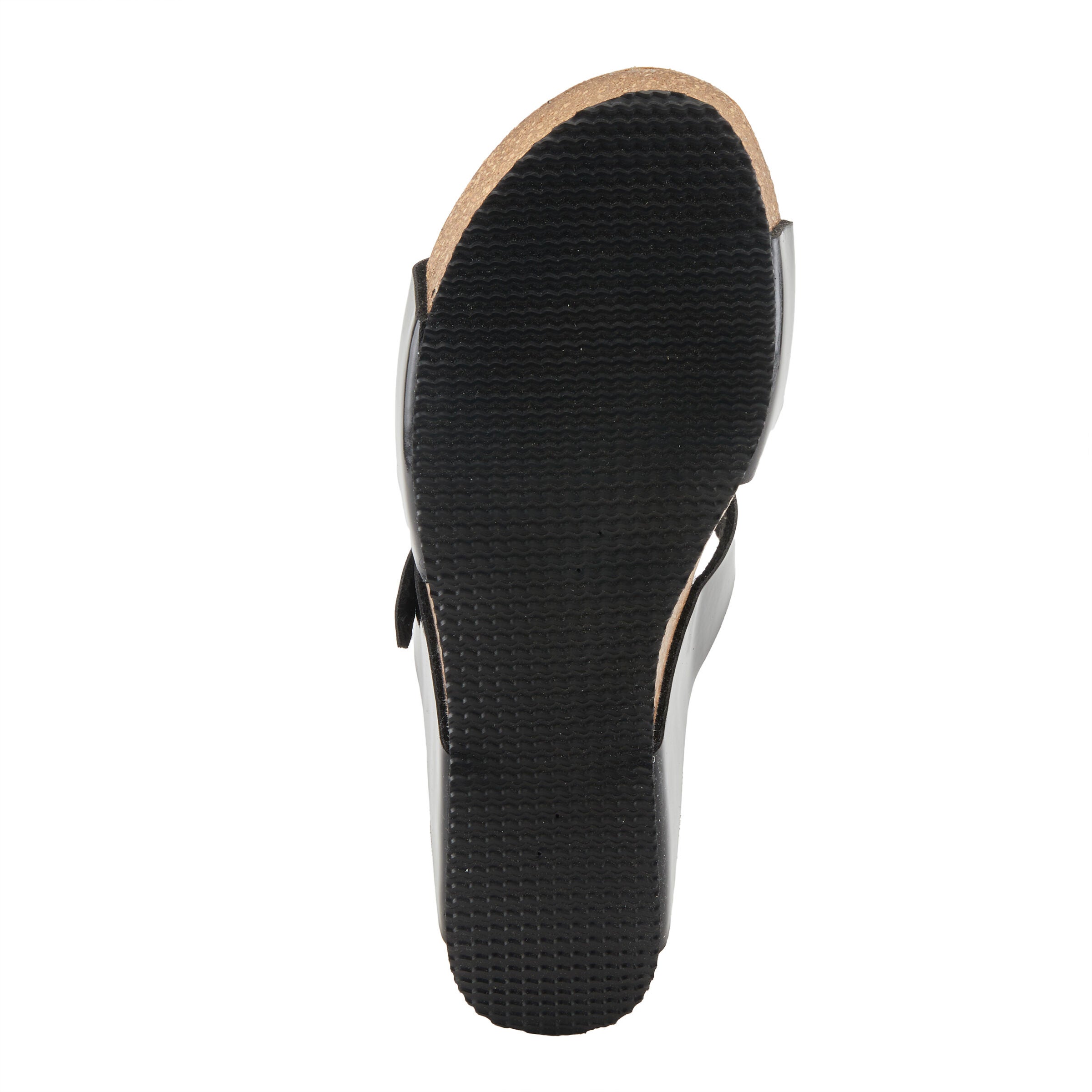 Bynum Sandal, BLACK PATENT, alternate image number 6