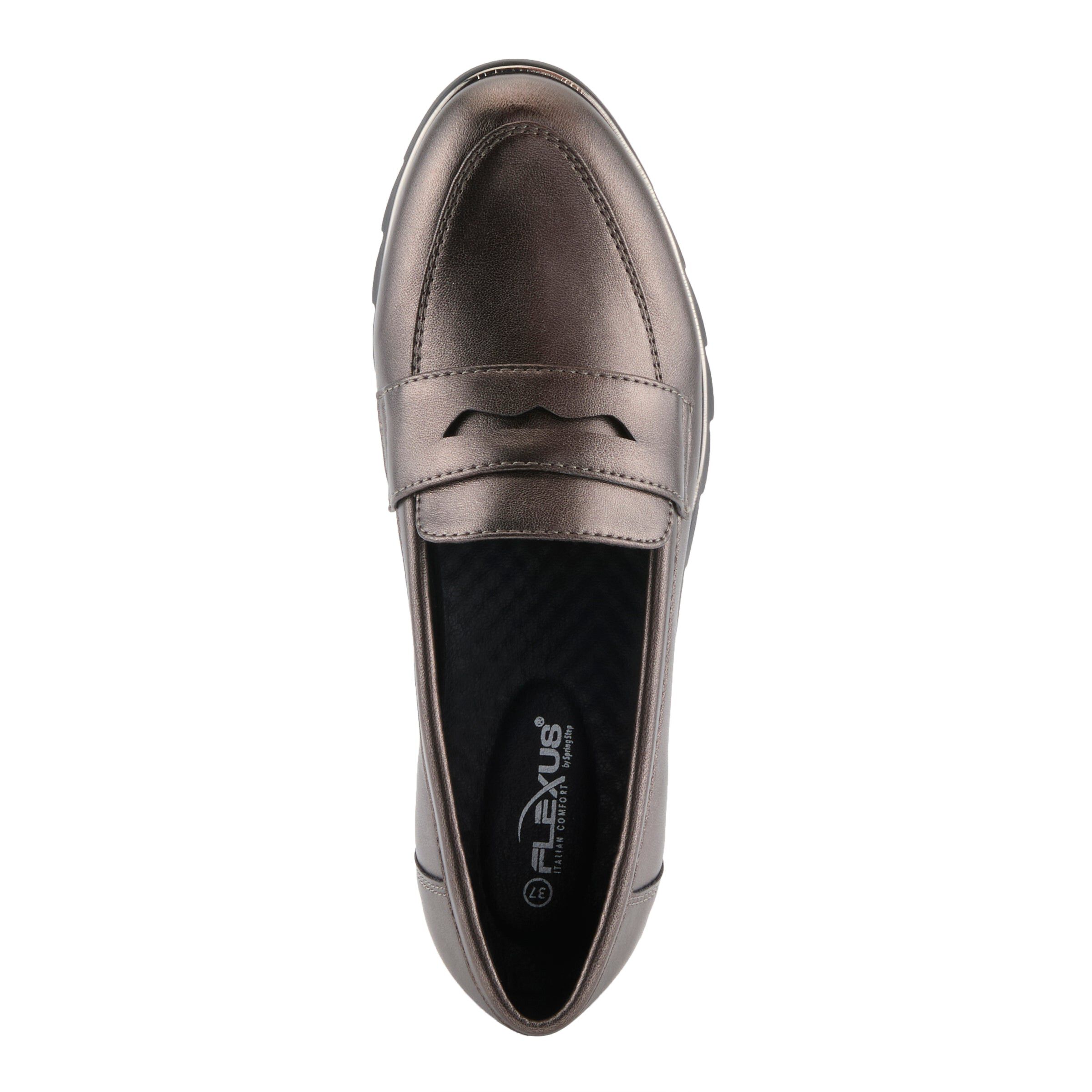 Cantuta Flat Shoes, PEWTER, alternate image number 3
