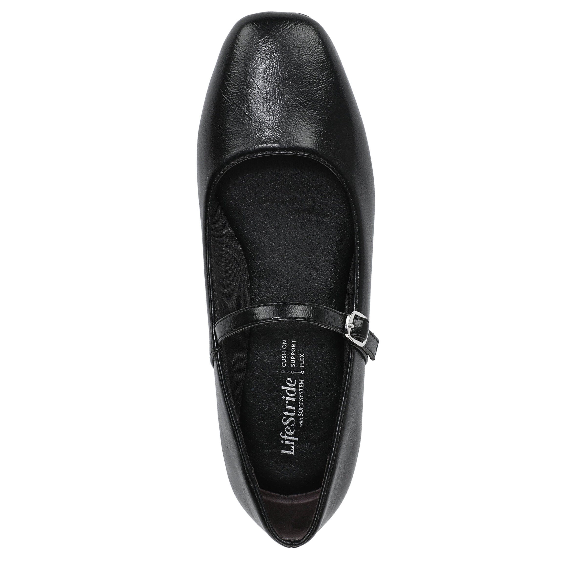 Beloved Mary Jane Flat, BLACK, alternate image number 6