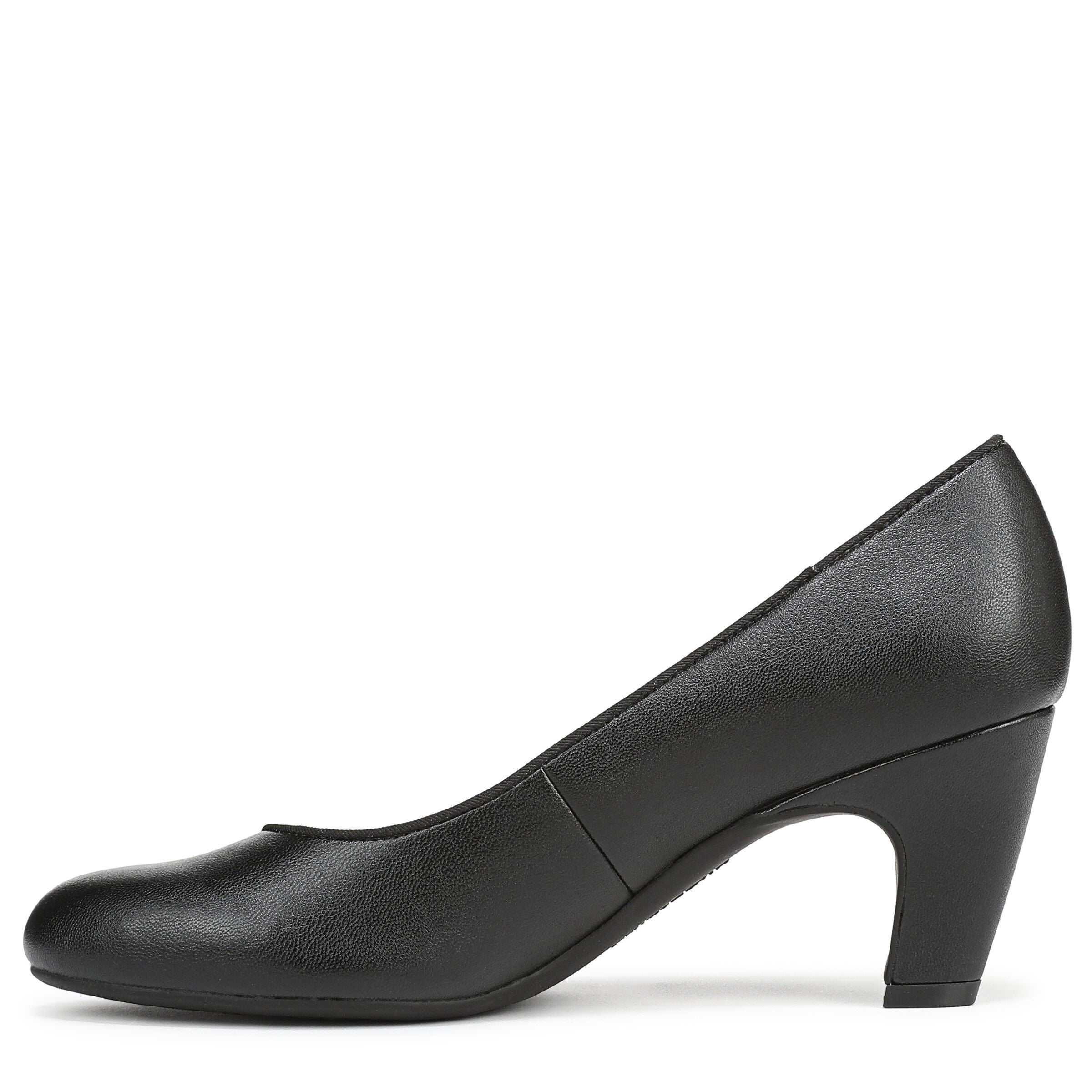Parigi Plus Pump, BLACK FAUX LEATHER, alternate image number 5