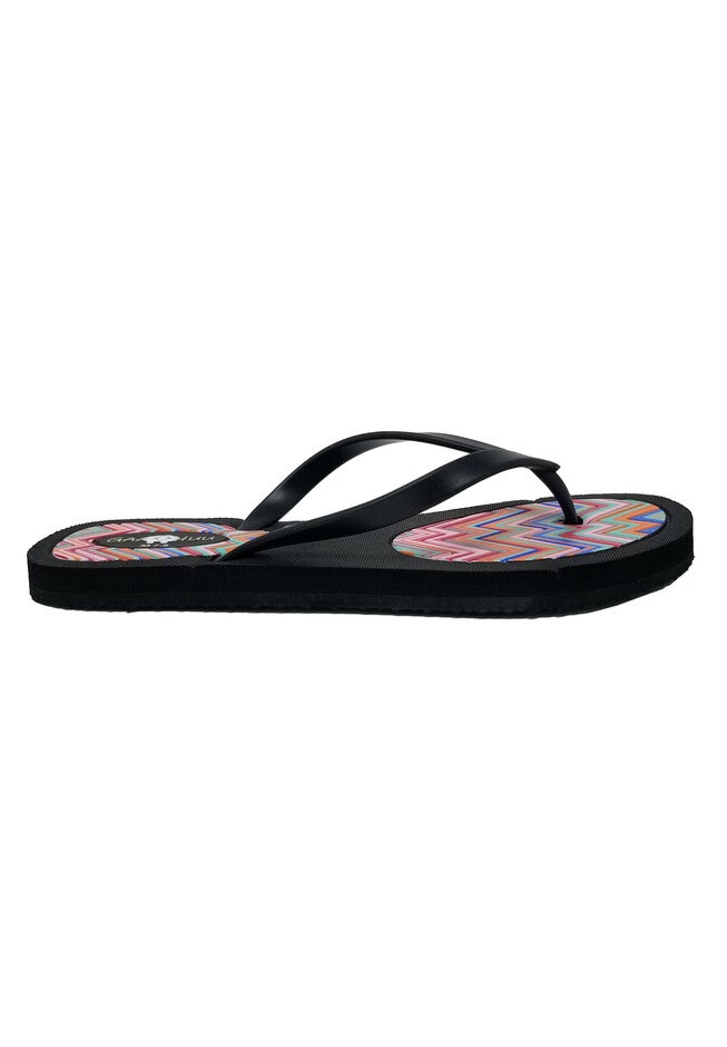 Patterned Insole Flip Flop, , alternate image number 2