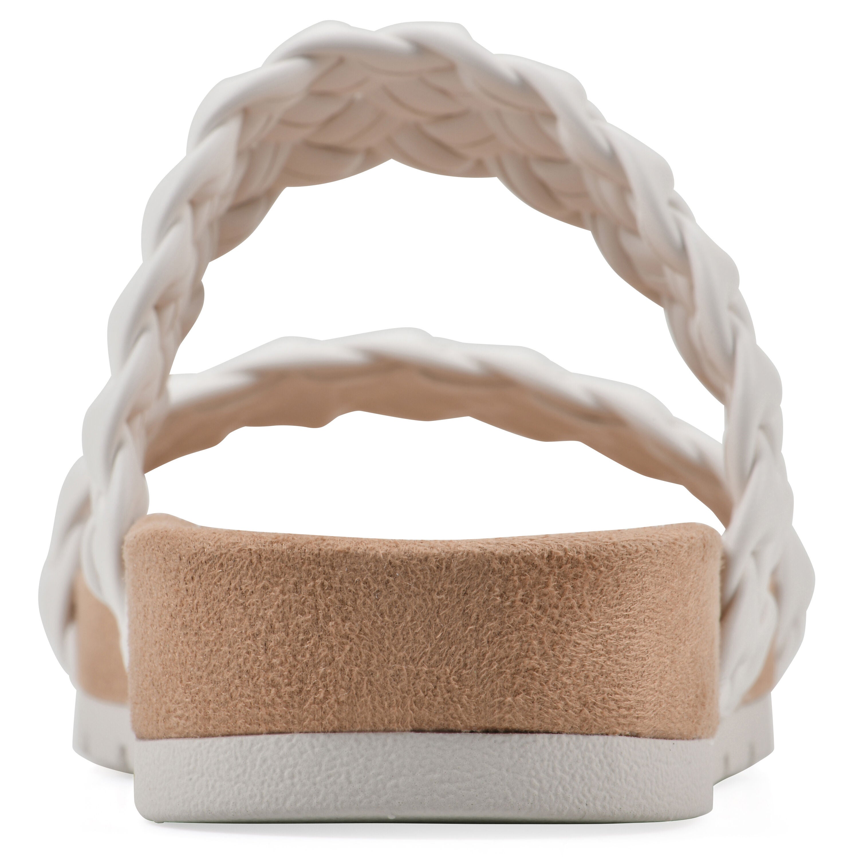 Truly Slide Sandal, WHITE SMOOTH, on-hover image number 1
