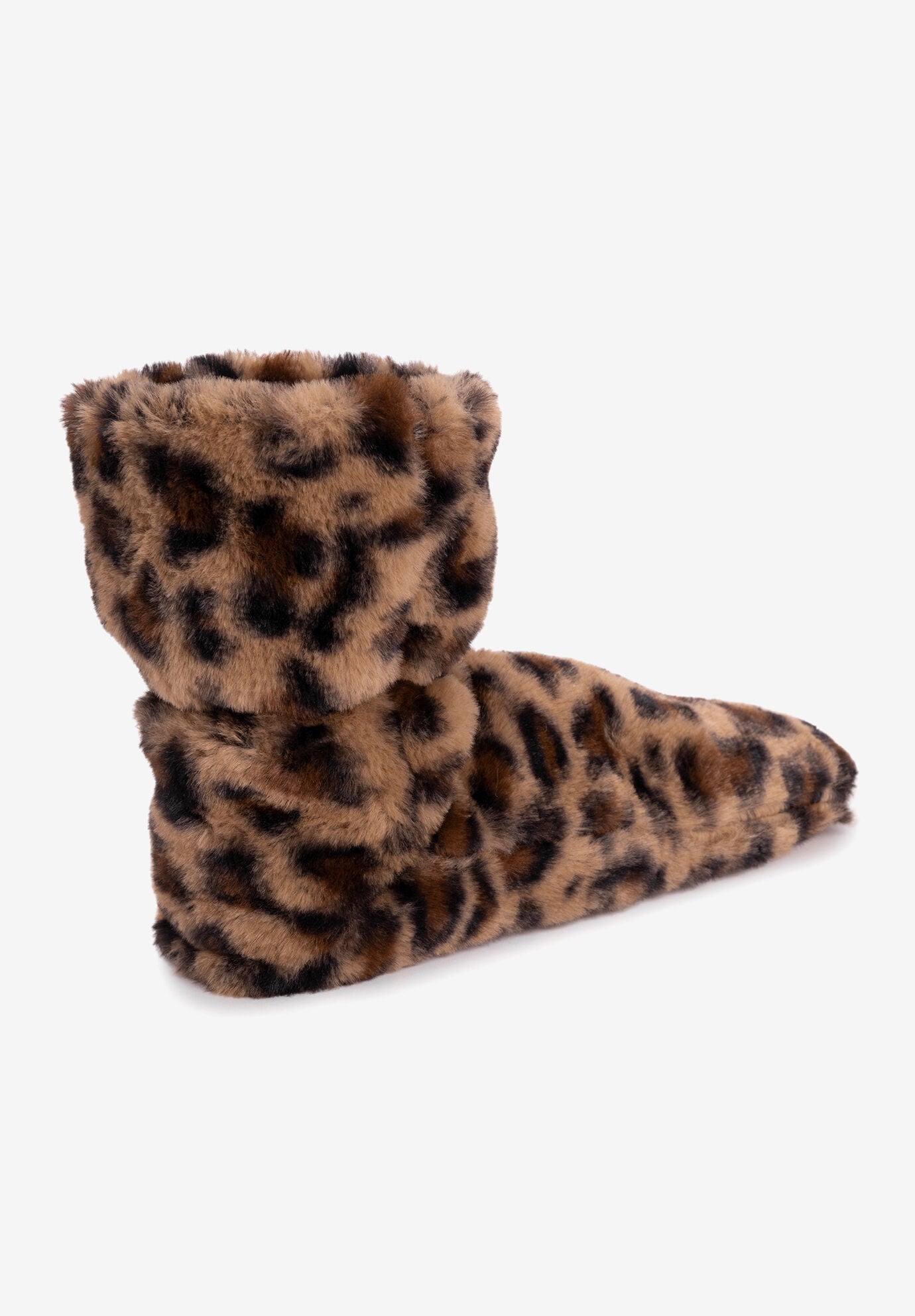 Faux Fur Slipper Sock, , alternate image number 2