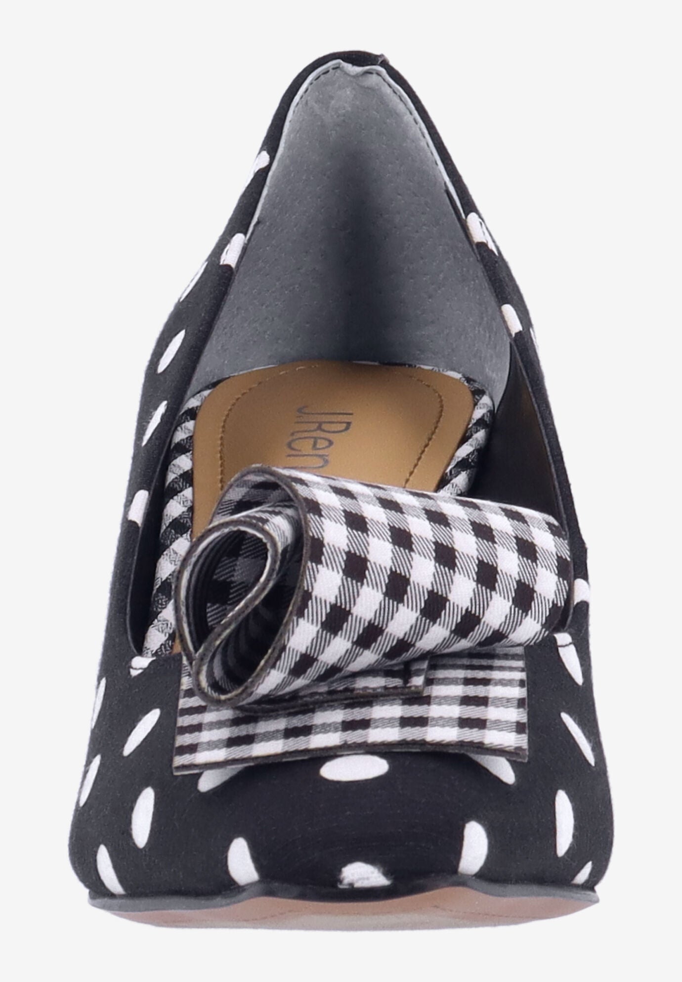 Karali Slip On Pump, BLACK WHITE, alternate image number 3