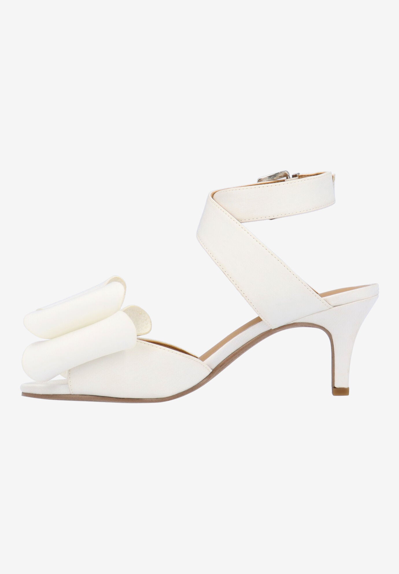 Nerelle Ankle Strap Sandal, WHITE, alternate image number 4