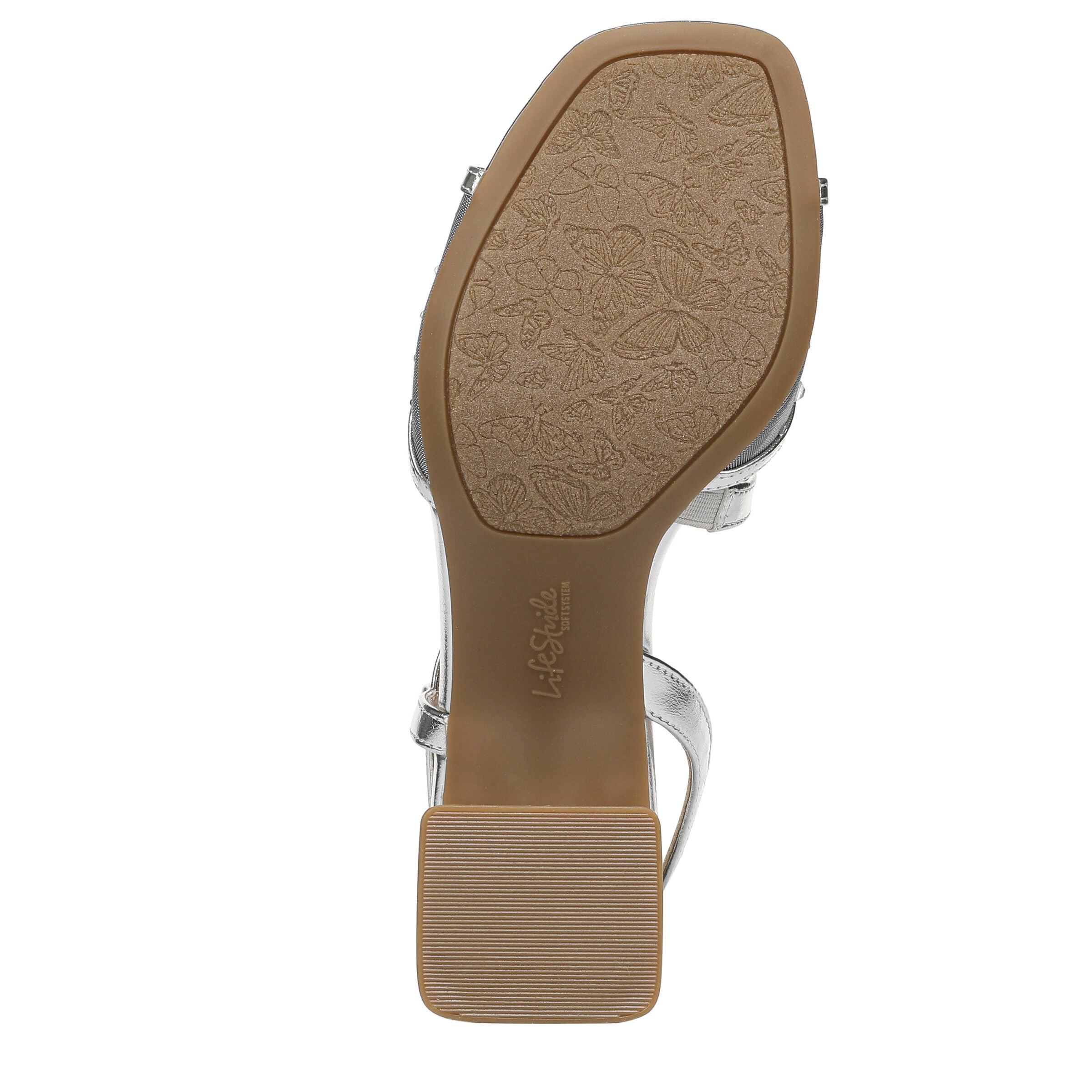 Cheyenne Slingback Sandal, SILVER, alternate image number 7