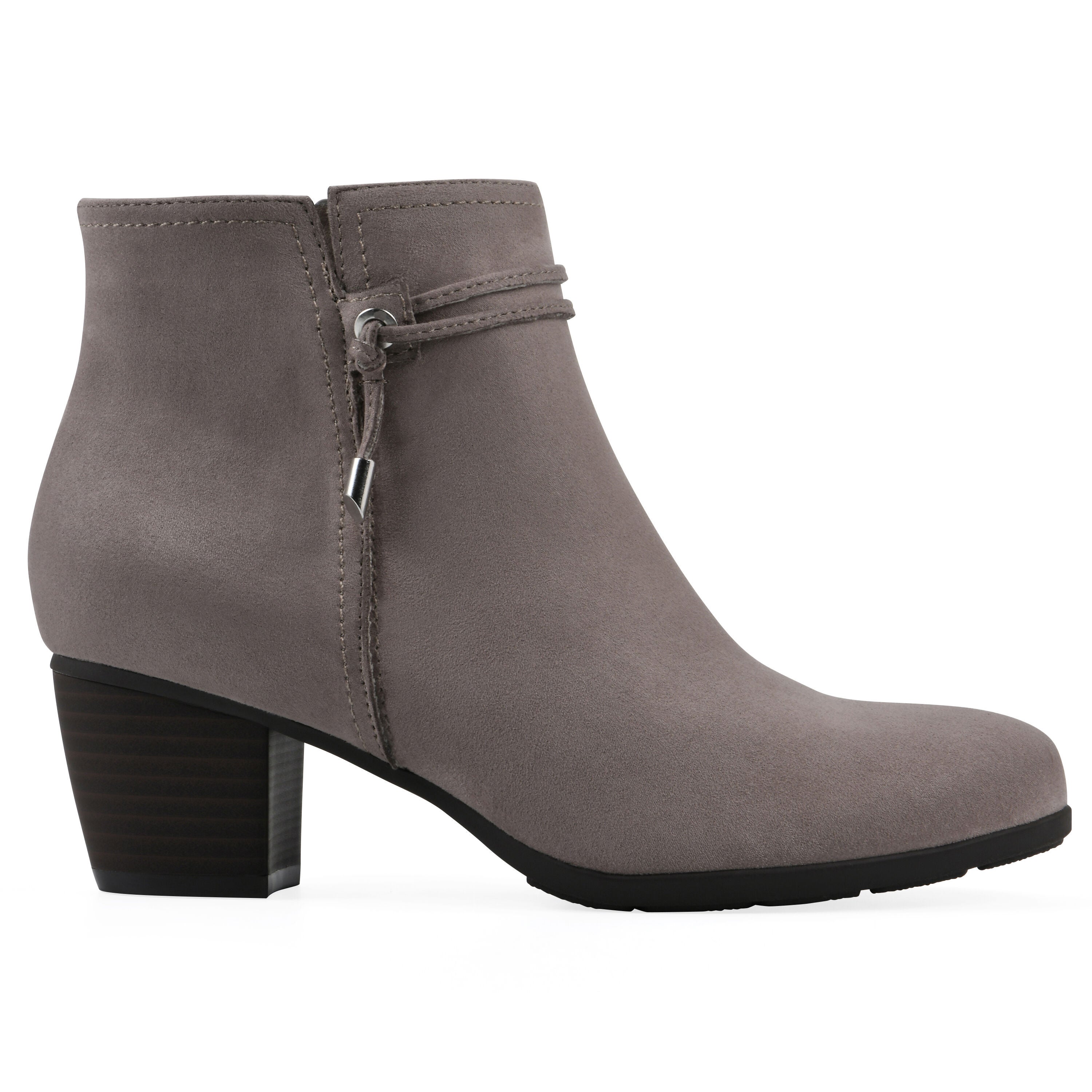 Angelo Bootie, TAUPE FABRIC, alternate image number 2