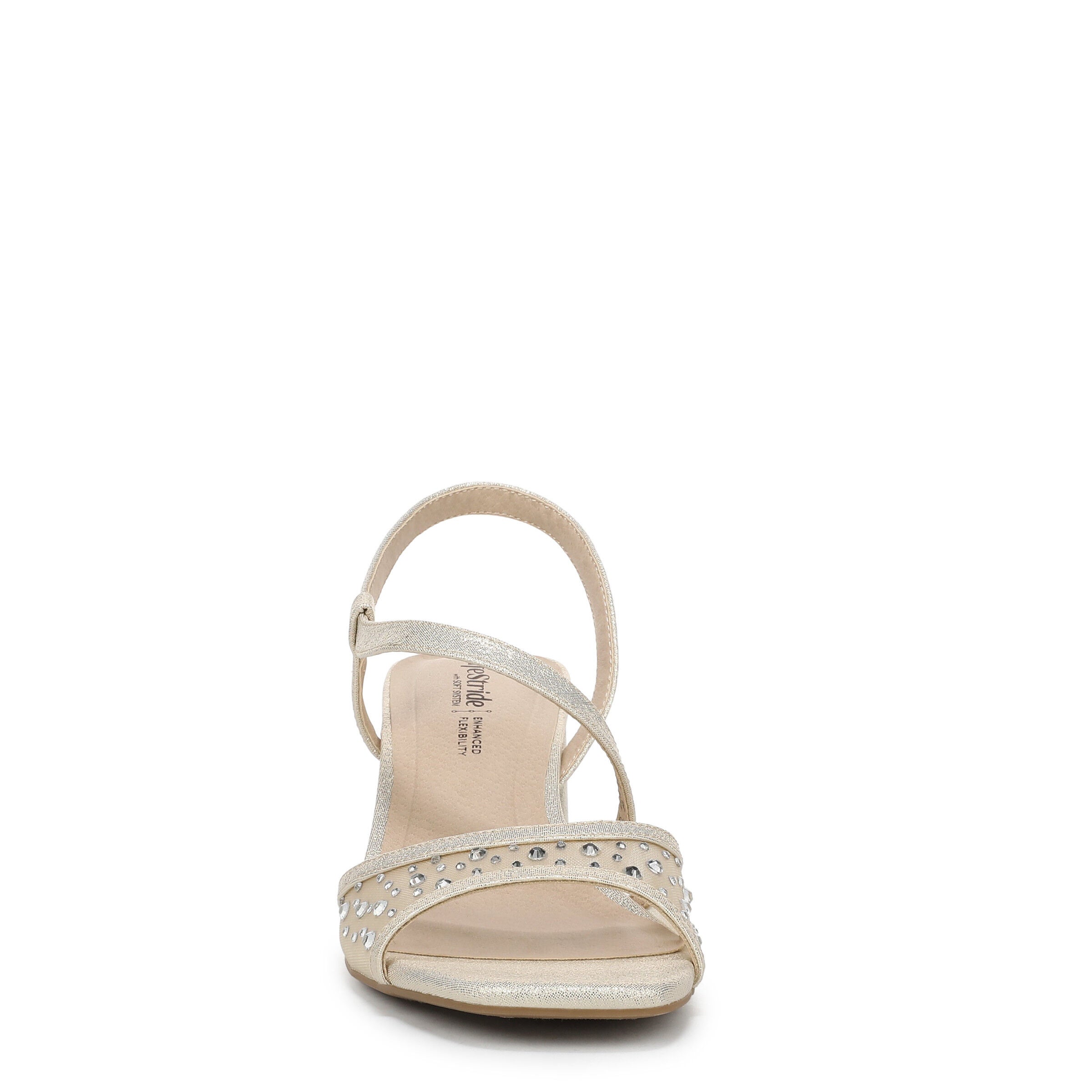 Cheyenne Slingback Sandal, PLATINO GOLD, alternate image number 4
