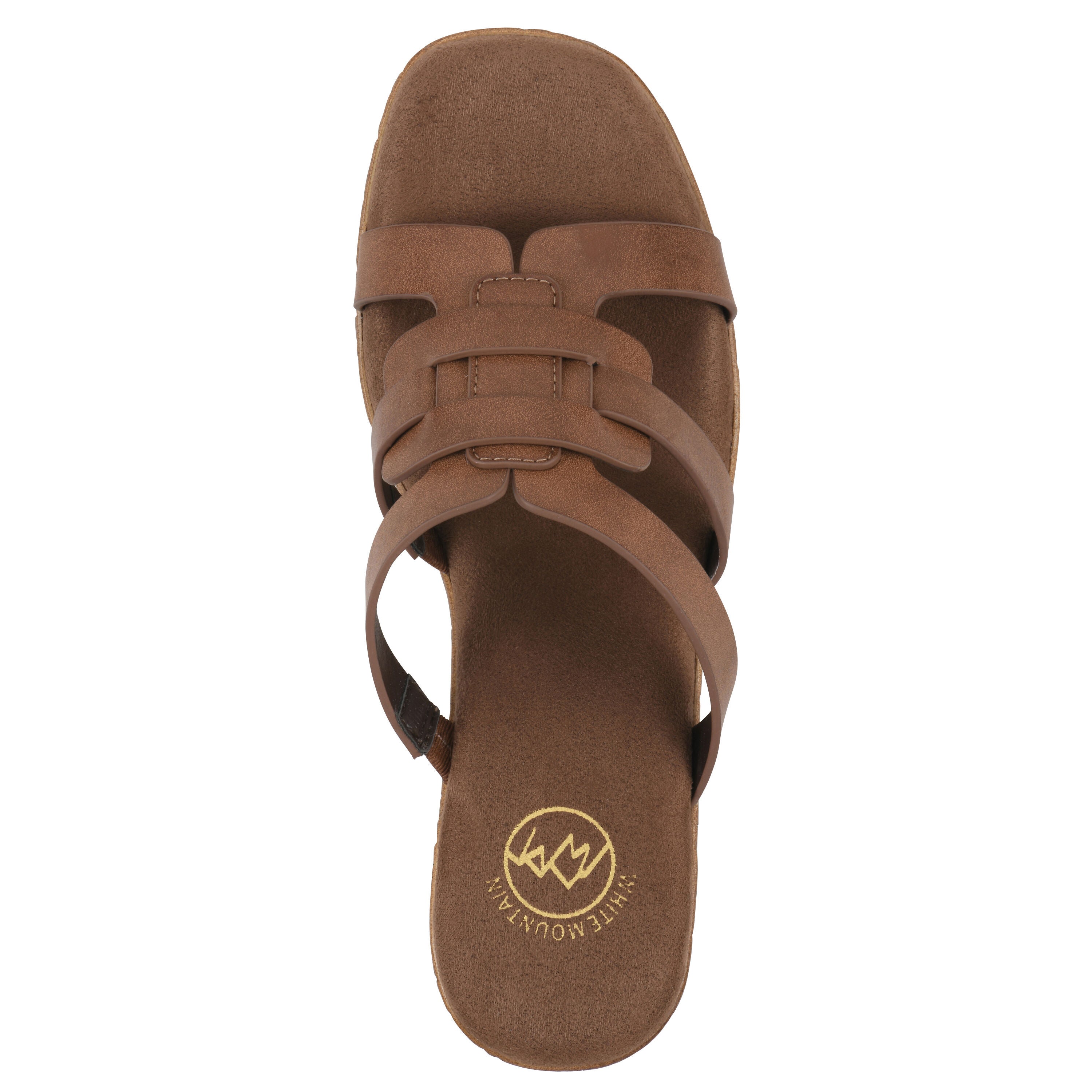 Barillo Platform Sandal, DARK TAN, alternate image number 4