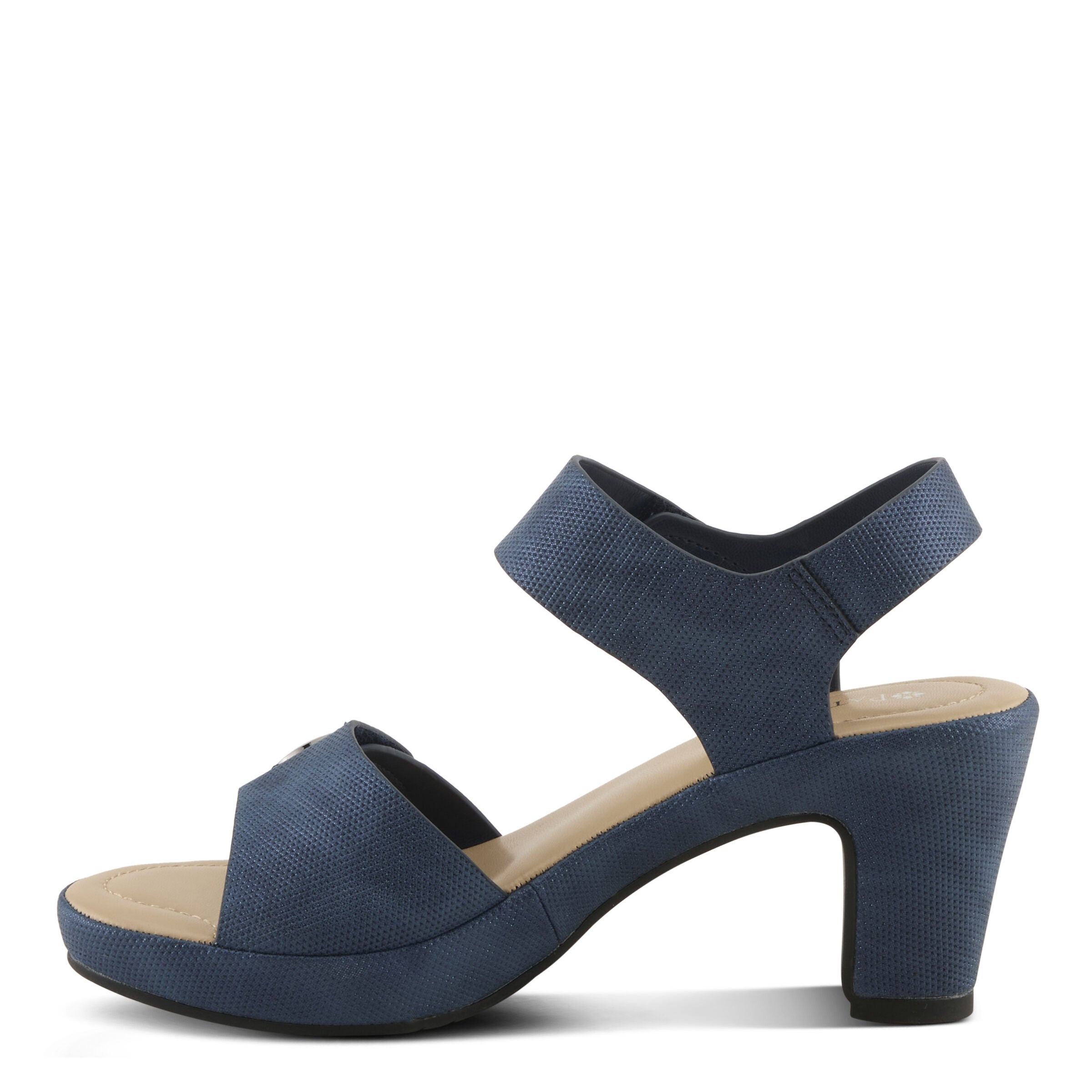Dade-Woven Sandal, BLUE, alternate image number 2