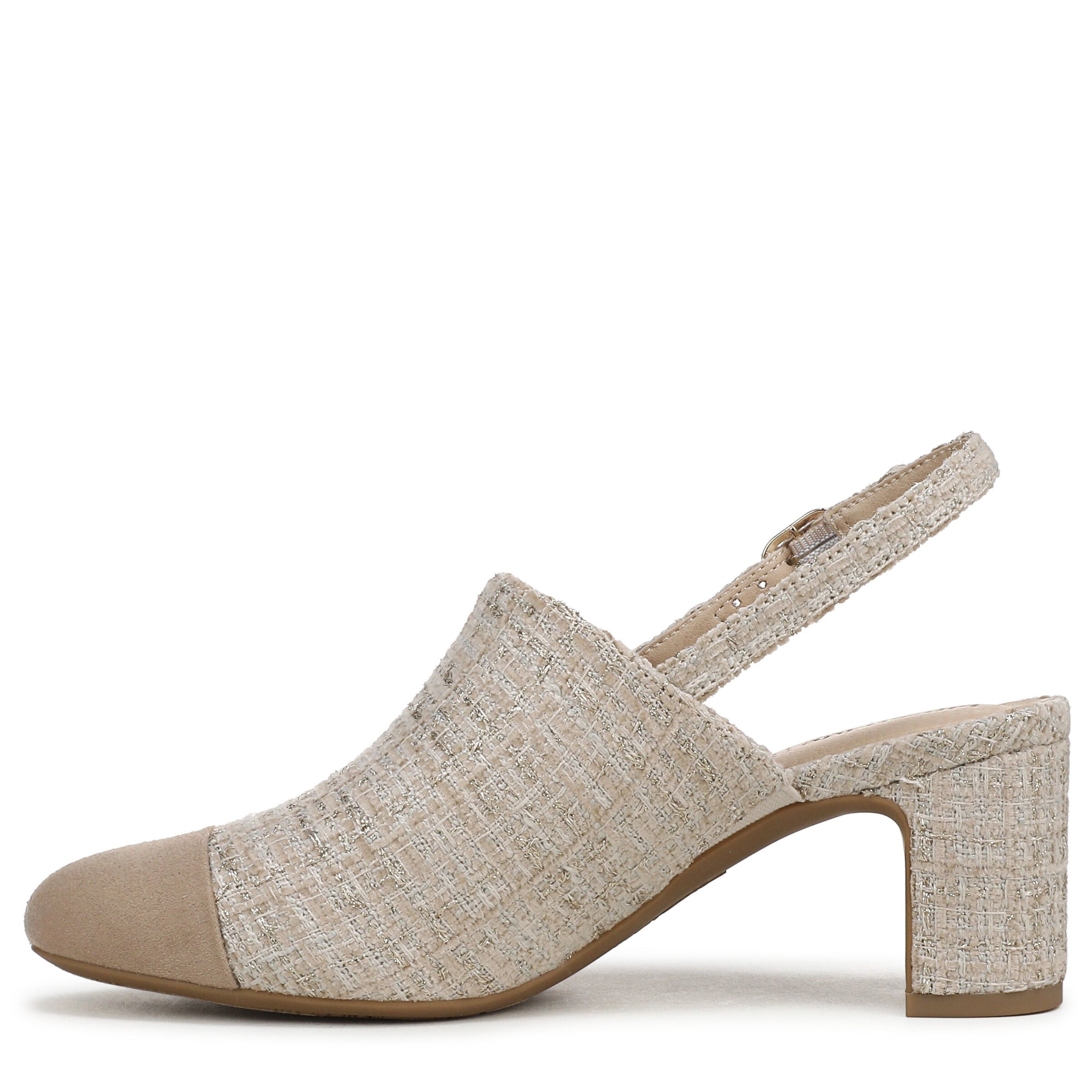 Tessa Slingback Pump, DOVER LIGHT TAN, alternate image number 5