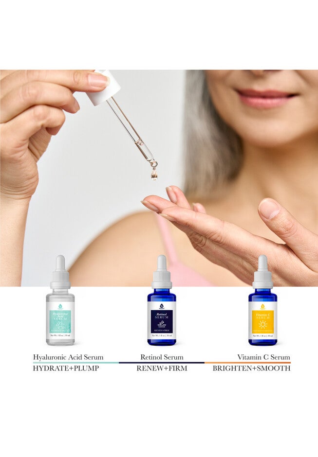 Anti Aging Serum Set For Face 3 Pk, , alternate image number 5