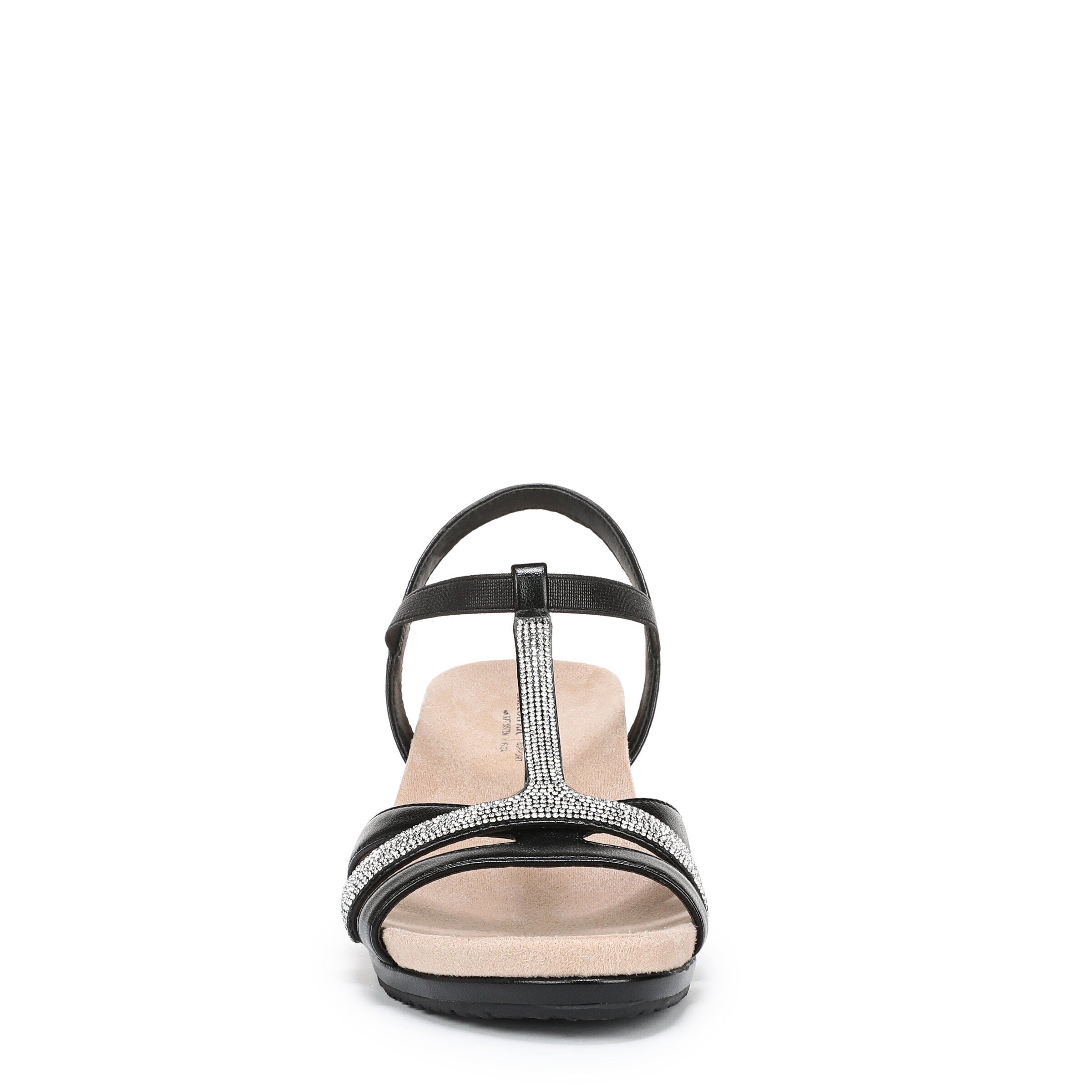 Mimosa Wedge Sandal, BLACK, alternate image number 4
