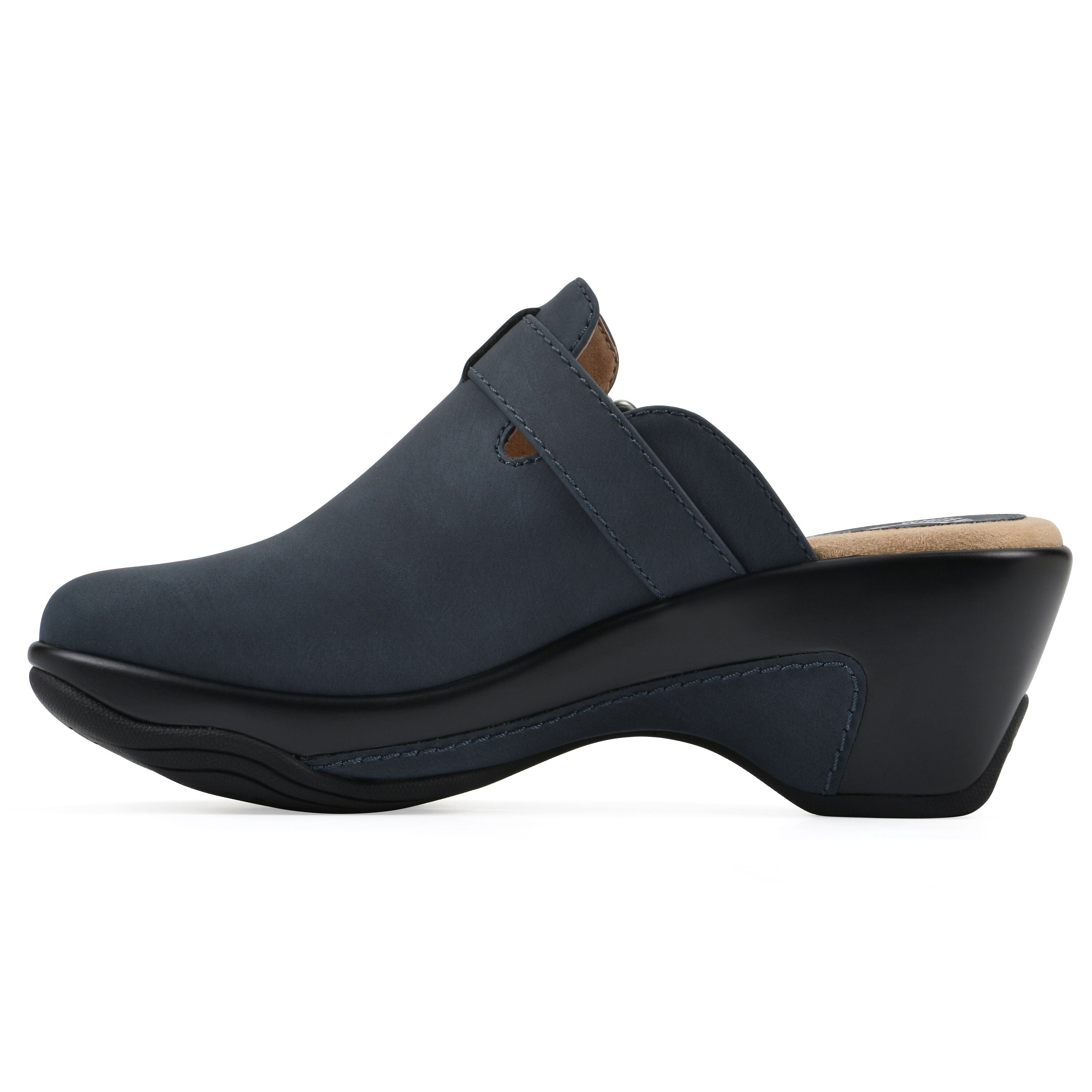 Viewed Slip-On Clog, NAVY, alternate image number 3