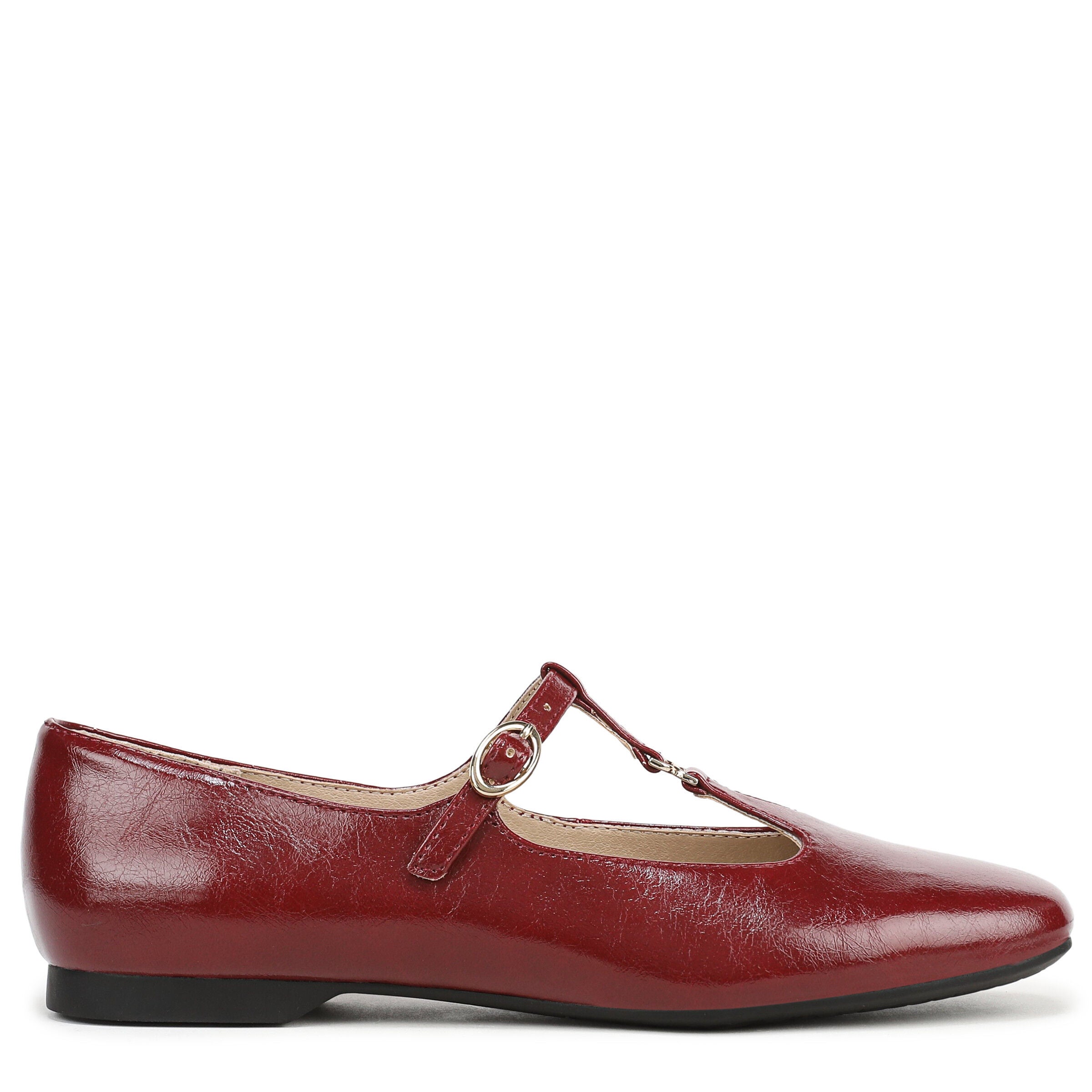 Bennett Mary Jane Flat, DARK CHERRY, alternate image number 3