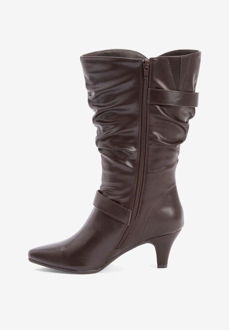 The Millicent Wide Calf Boot, , alternate image number null