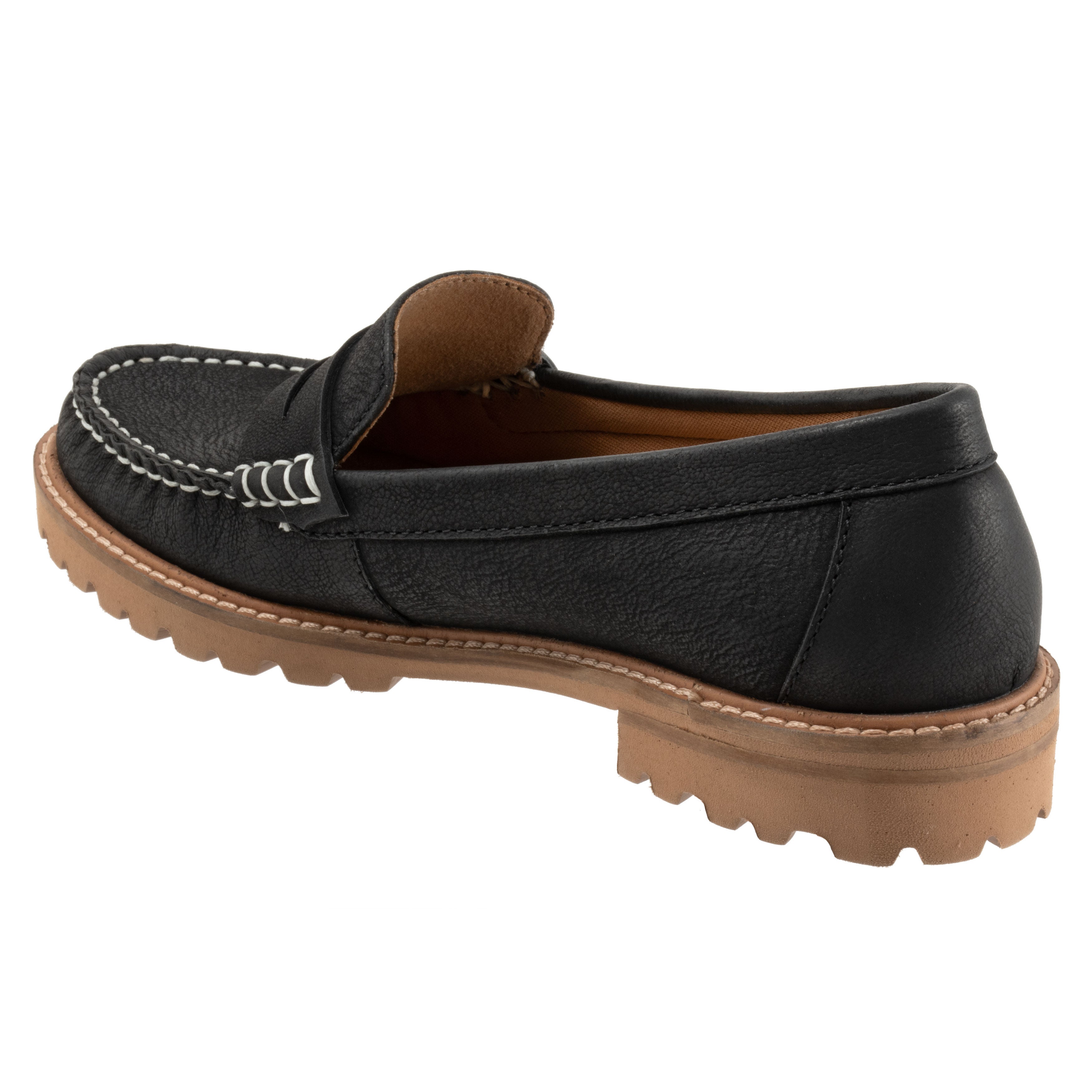 Francey Flat, BLACK NUBUCK, on-hover image number 1