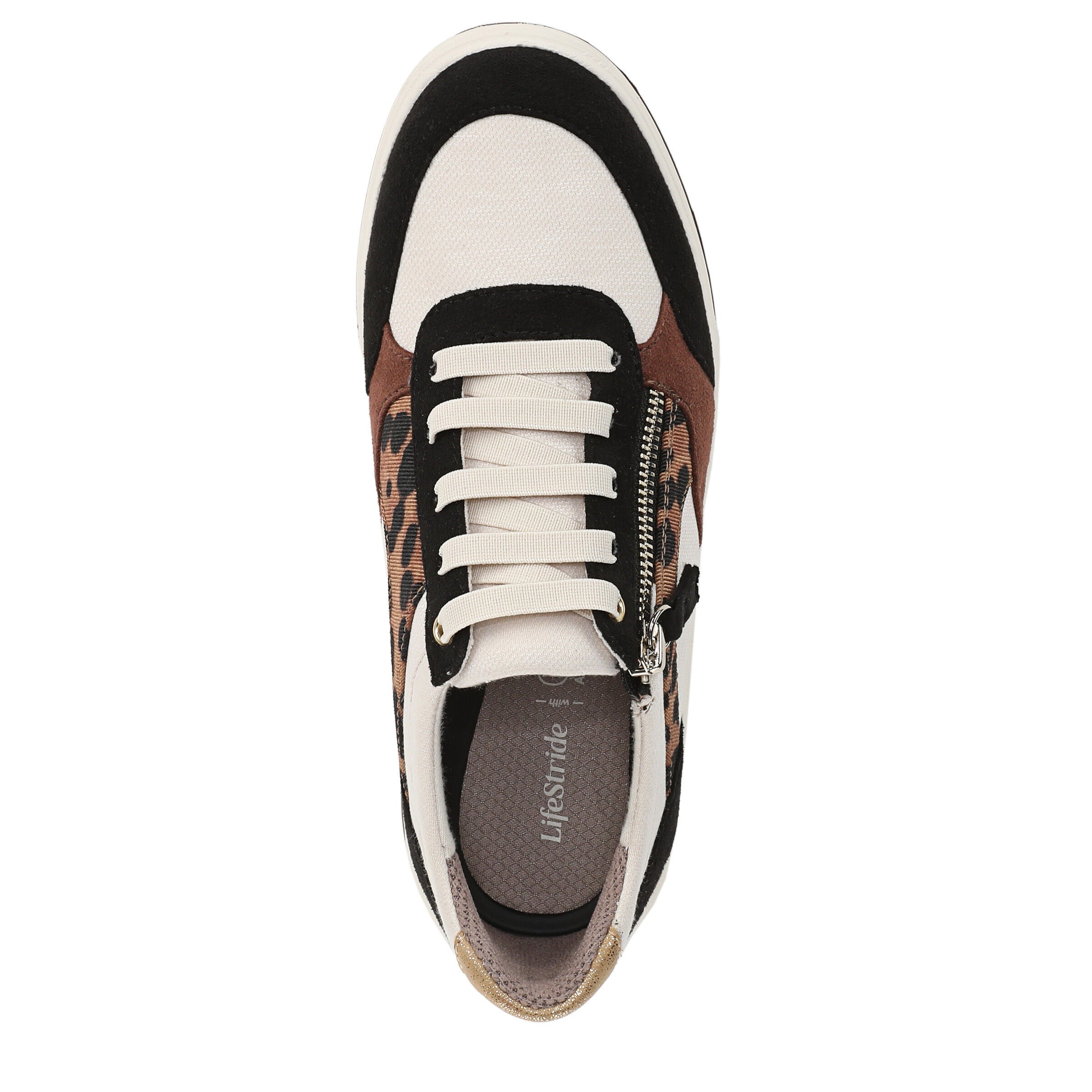 Team Player Slip-On Sneaker, BEIGE MULTI LEATHER, alternate image number 6