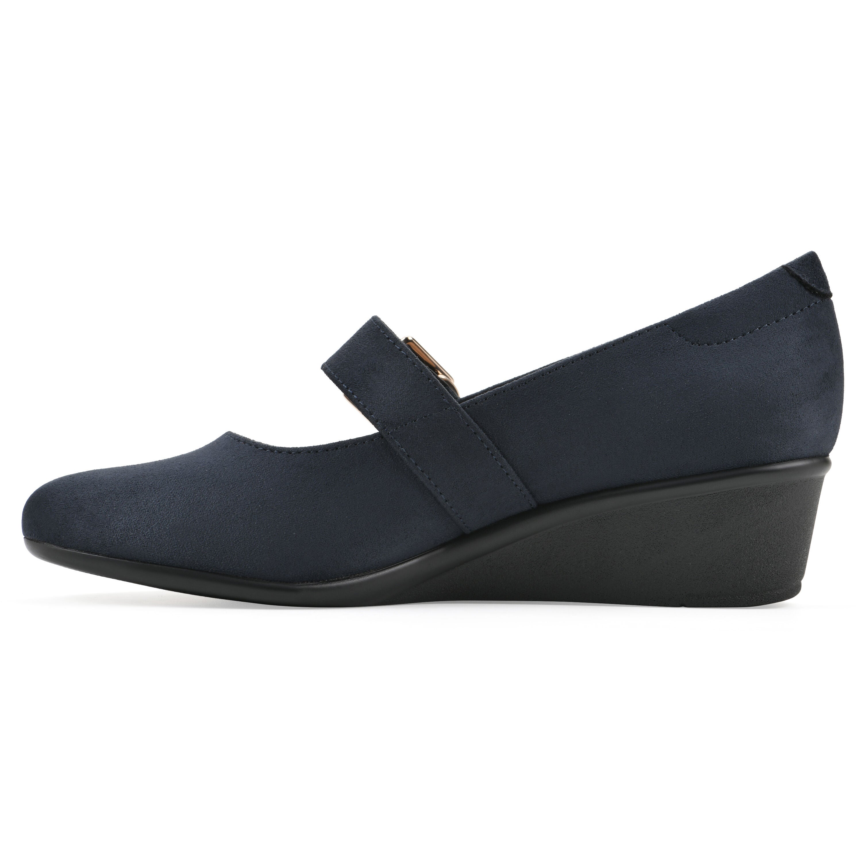 Bolford Wedge Pump, NAVY, alternate image number 3