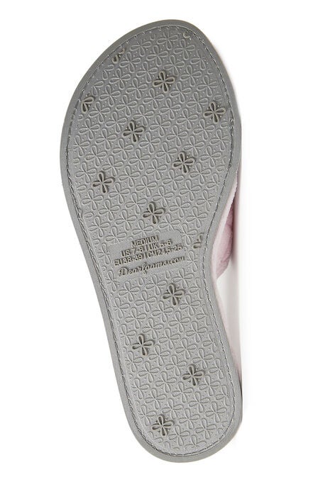 Beatrice Quilted Terry Slide Slipper, , alternate image number null