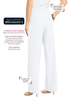 Plus Size Wide Leg Bend Over® Pant