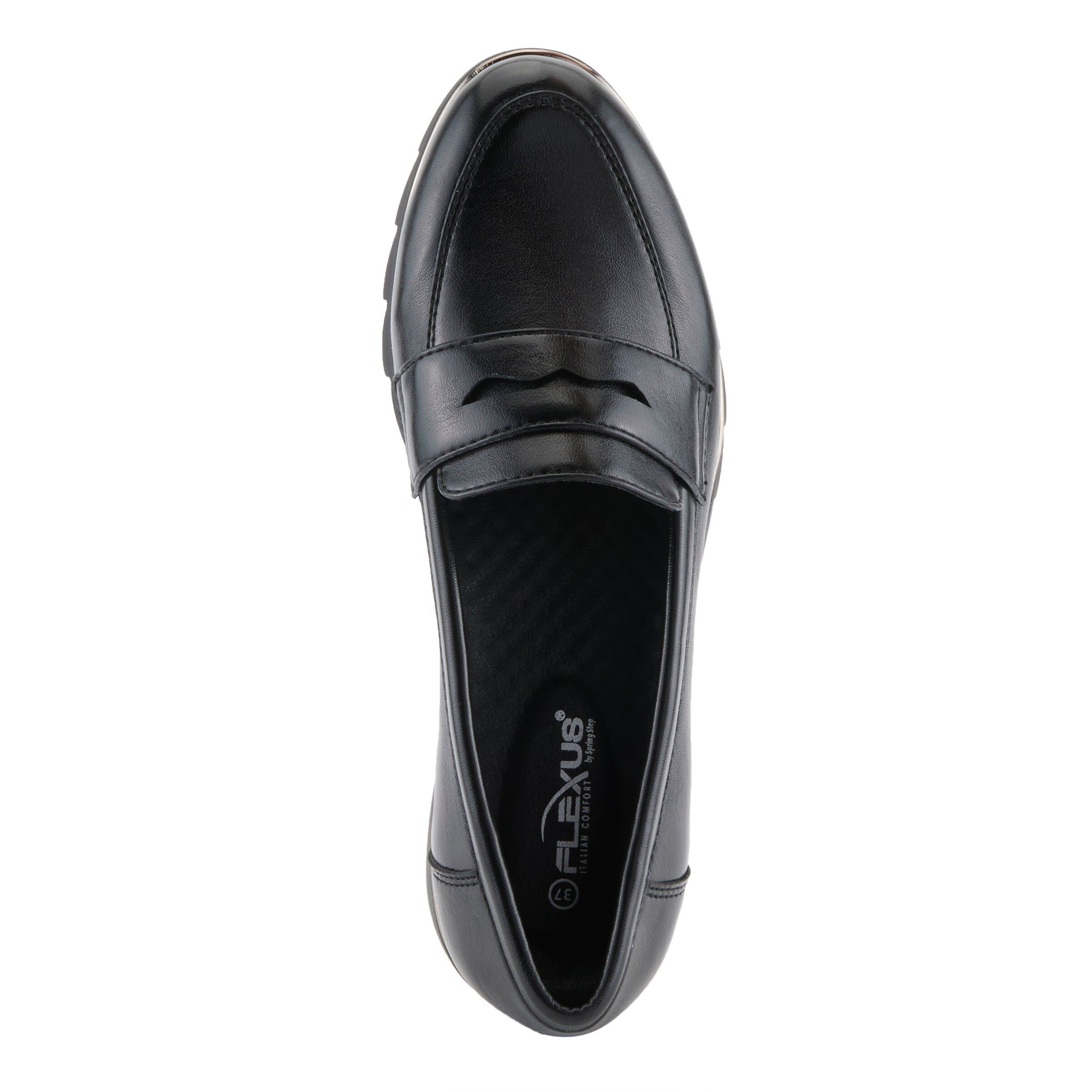 Cantuta Flat Shoes, BLACK, alternate image number 3