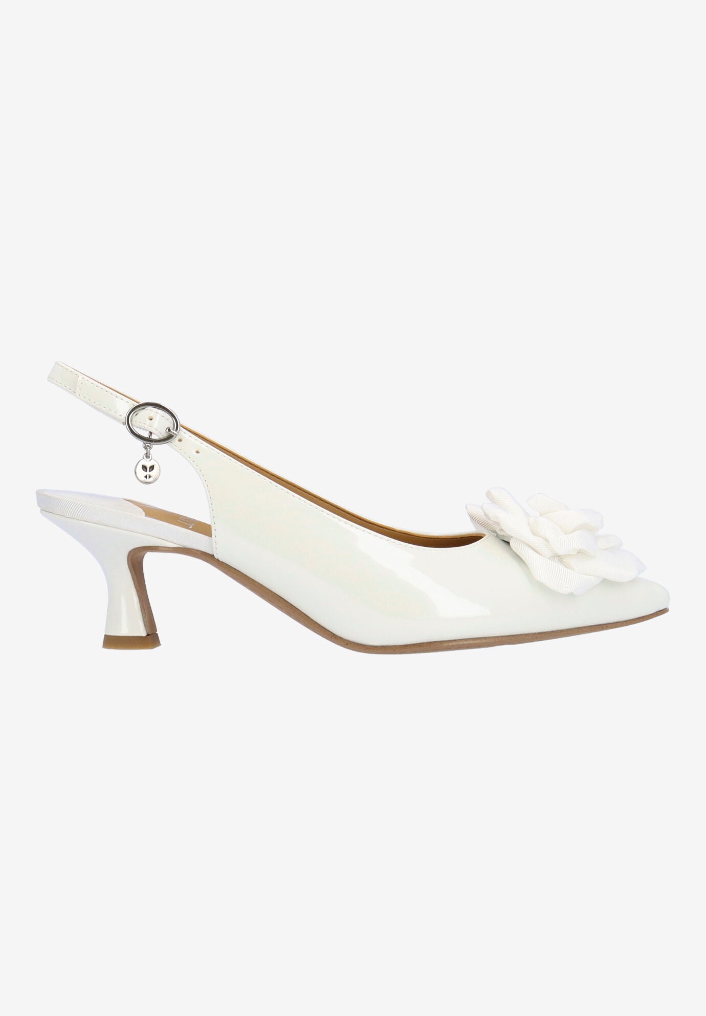 Kendry Slingback Pump, WHITE, alternate image number 3