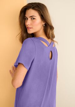 Plus Size Ultimate Criss Cross Back Tunic
