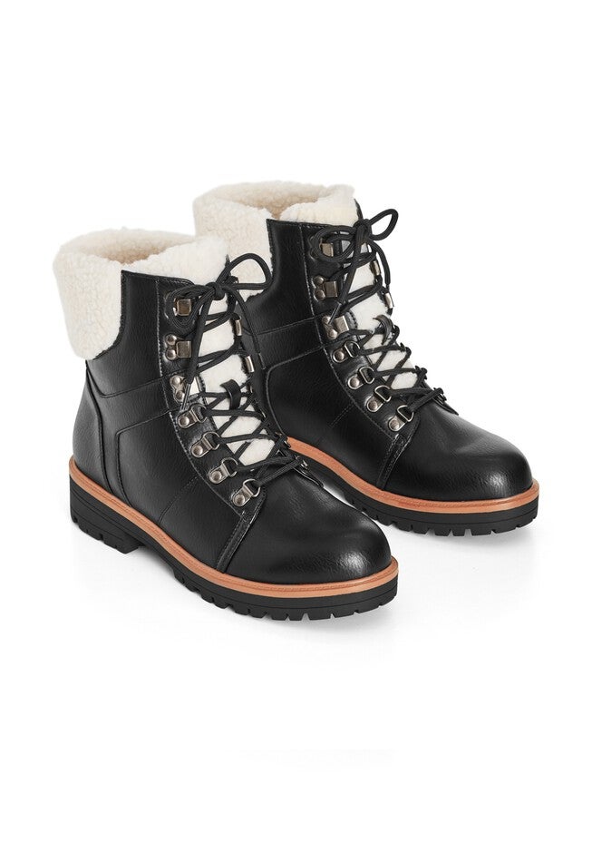 Gina Ankle Lace Up, BLACK, alternate image number null