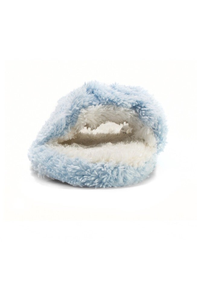 Micro Terry Open-Toe Full Foot Slipper, , alternate image number 1