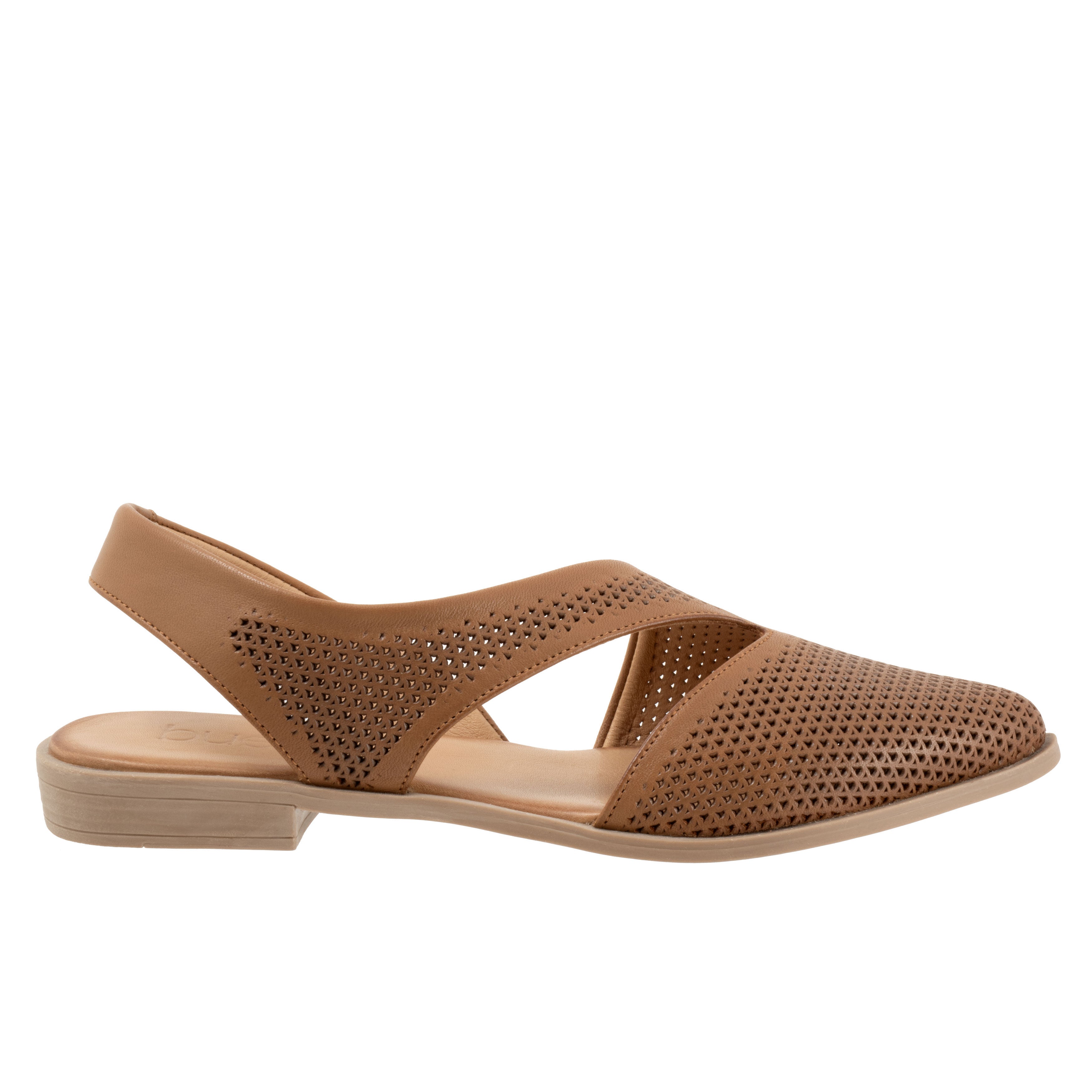 Bianca Perf Sandal, WALNUT, alternate image number 4