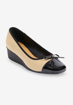 The Jade Slip On Wedge