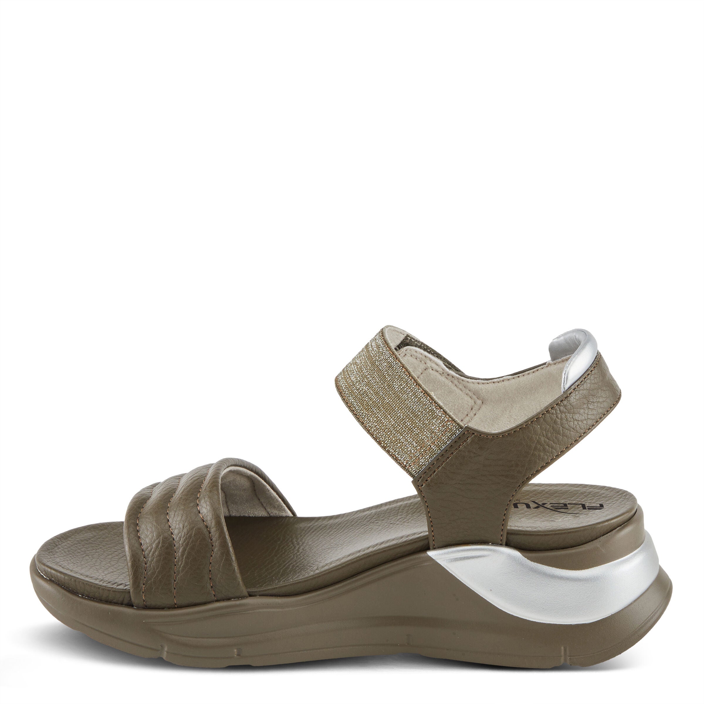 Zashine Sandal, DARK BROWN, alternate image number 2