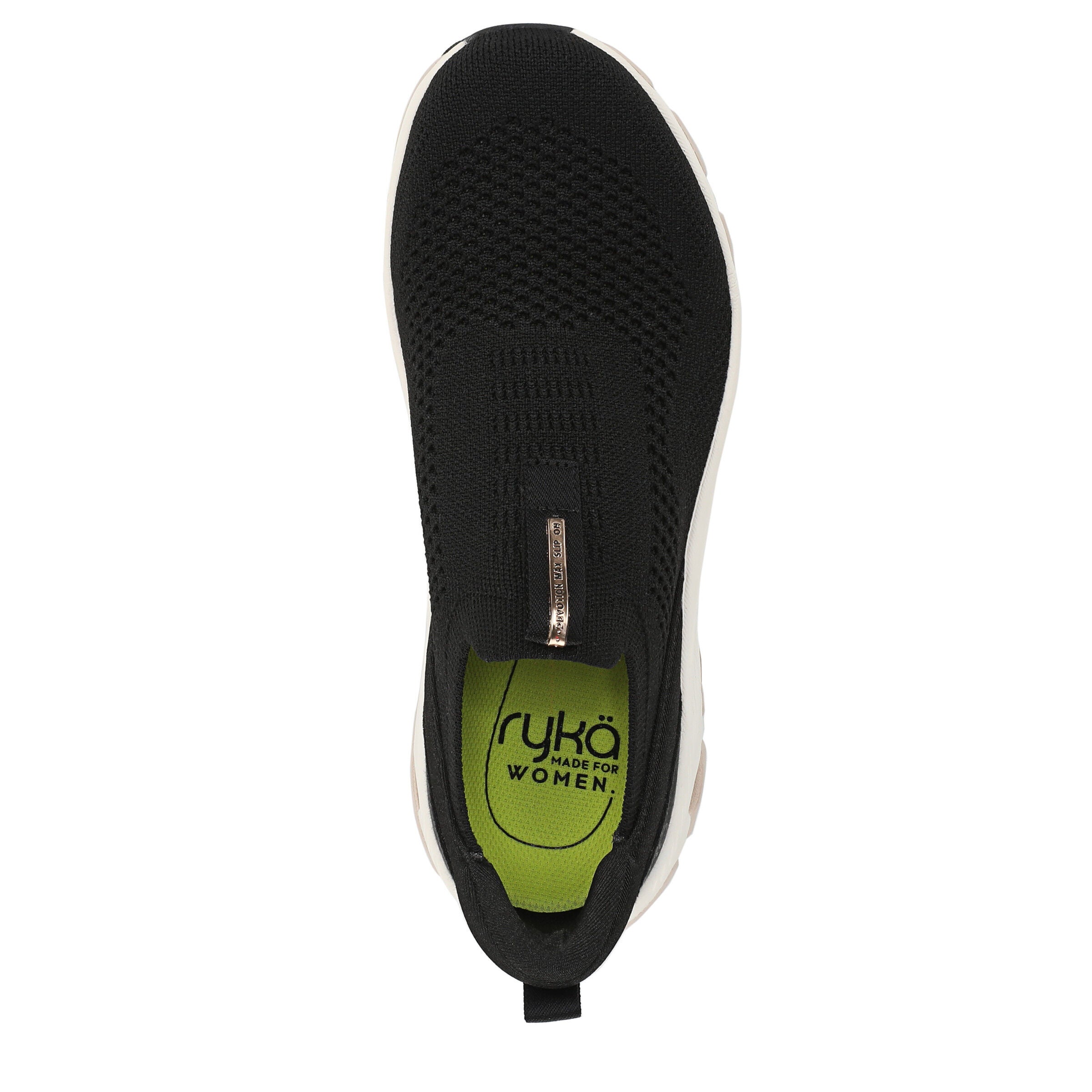 Devotion Max Slip On Sneaker, BLACK KNIT, alternate image number 6