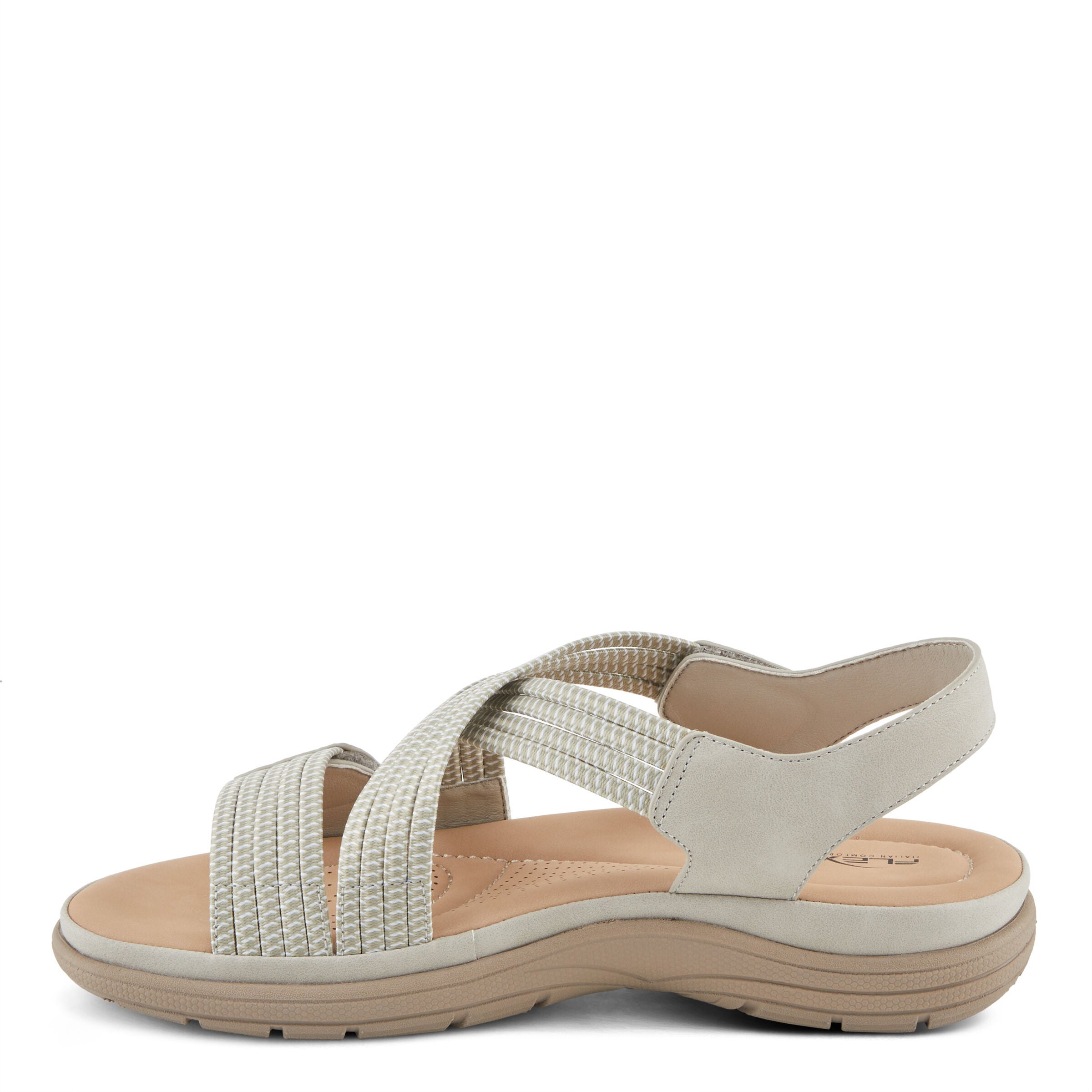 Crossbeam Sandal, LIGHT GREY, alternate image number 2